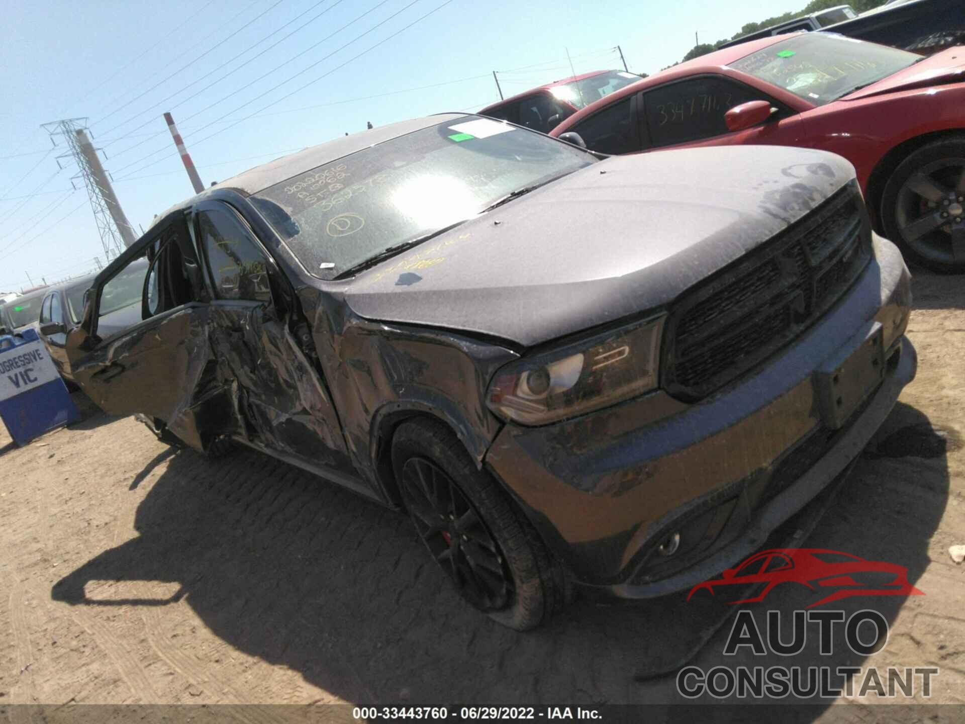DODGE DURANGO 2016 - 1C4SDJCTXGC362578