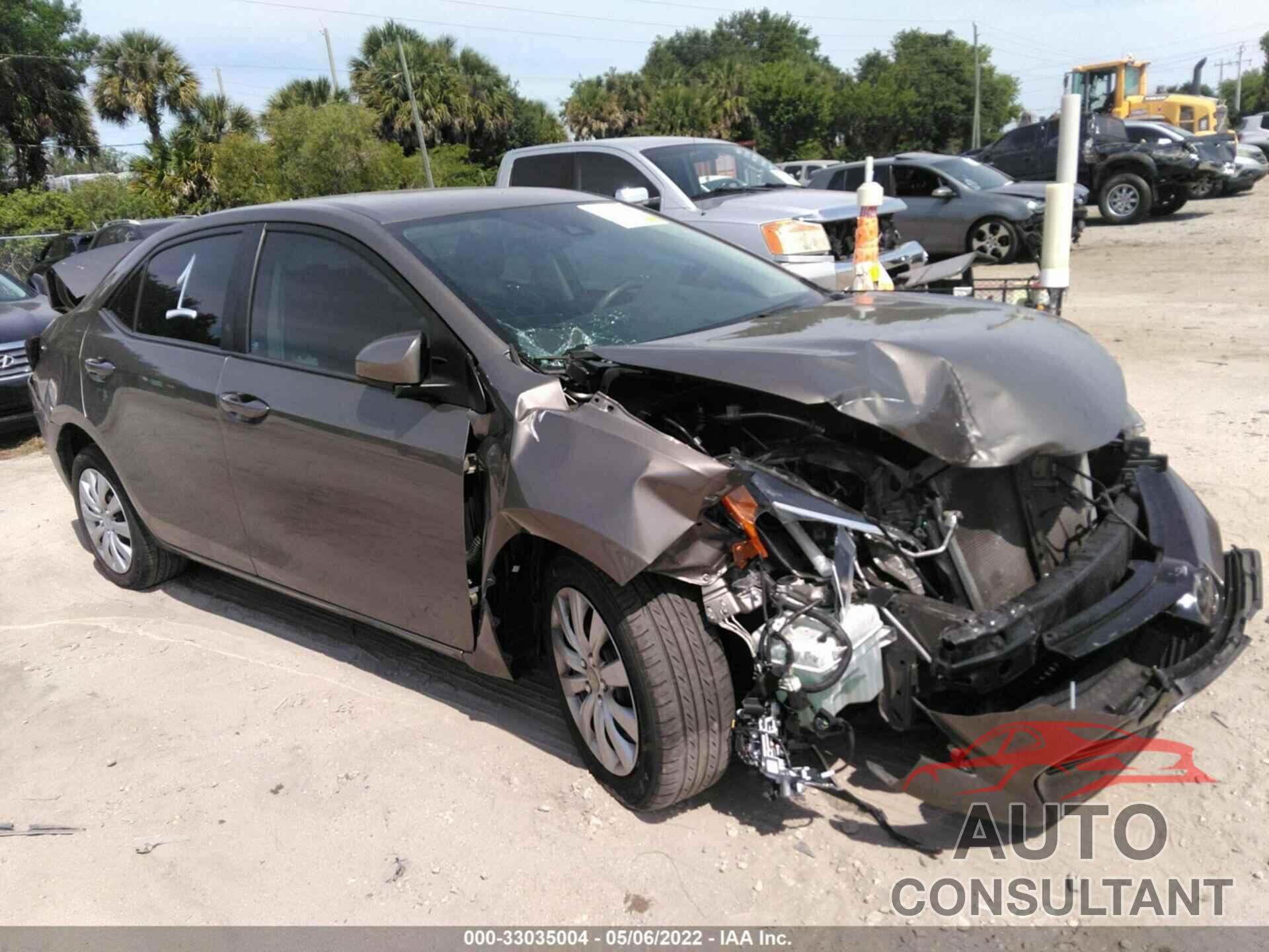 TOYOTA COROLLA 2017 - 2T1BURHE4HC763271