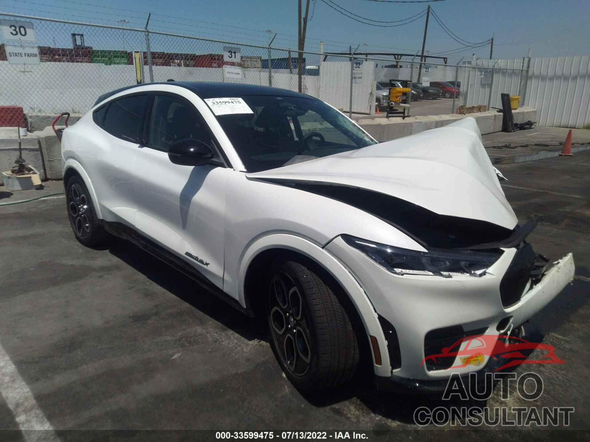 FORD MUSTANG MACH-E 2022 - 3FMTK4SE0NMA03682