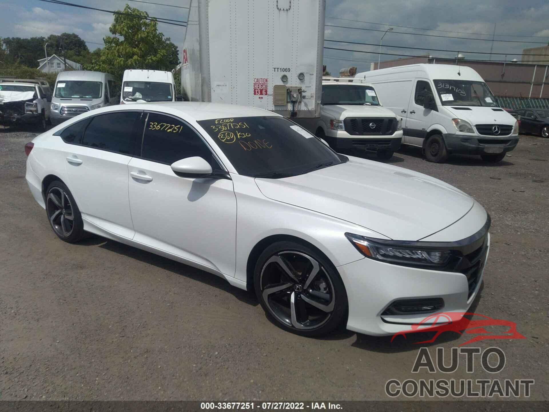 HONDA ACCORD SEDAN 2018 - 1HGCV1F32JA195893