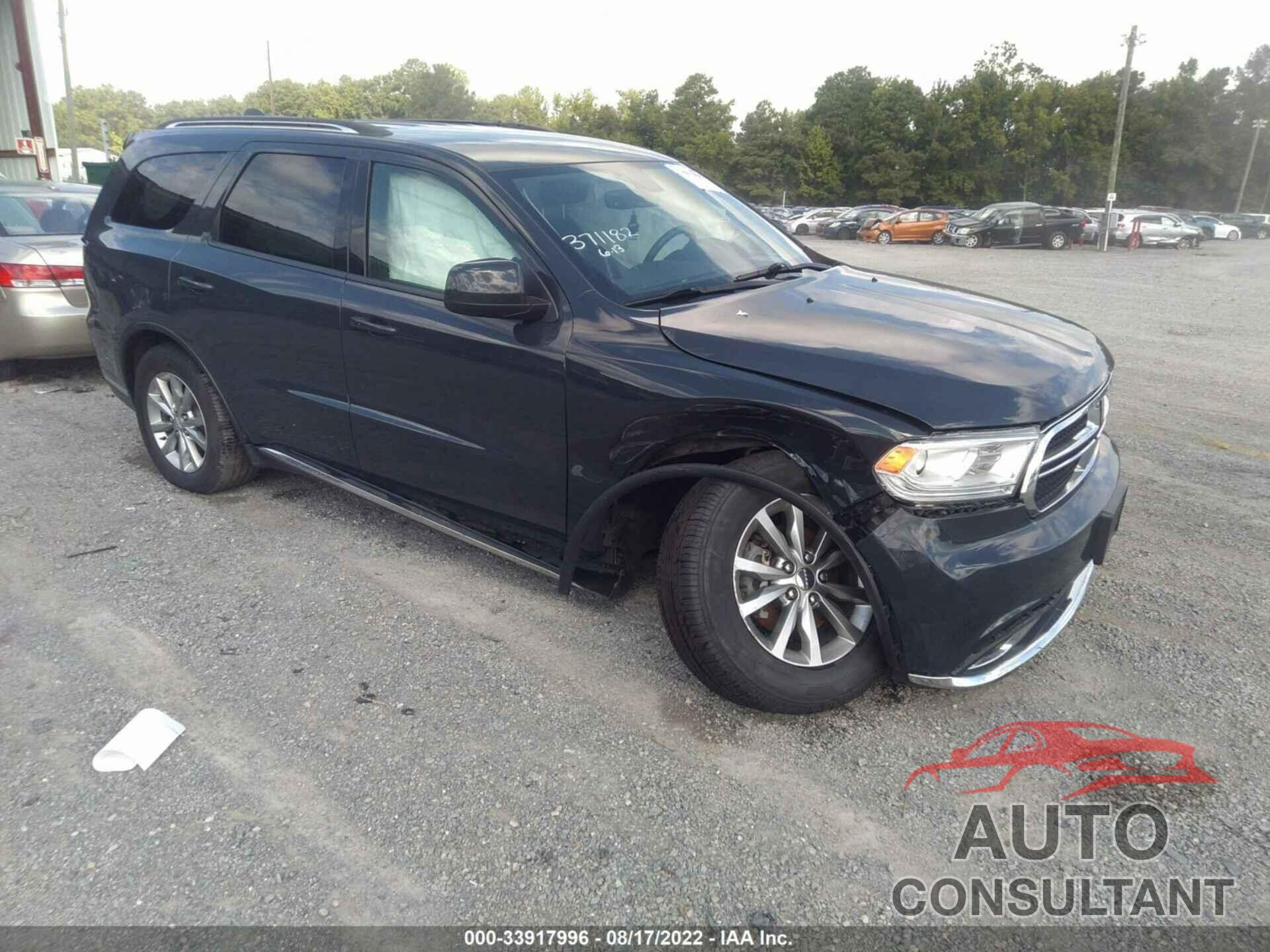 DODGE DURANGO 2018 - 1C4RDJAG6JC330867