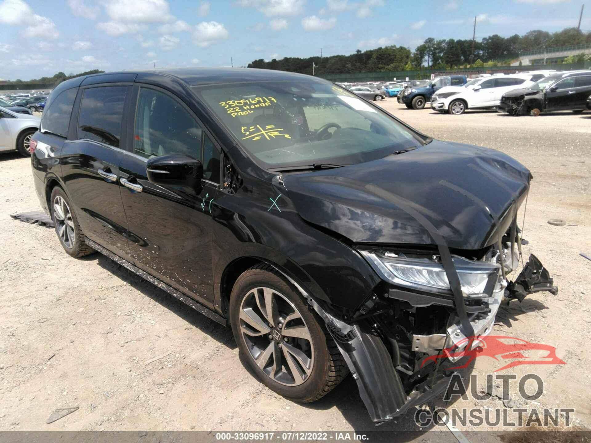 HONDA ODYSSEY 2022 - 5FNRL6H81NB015868