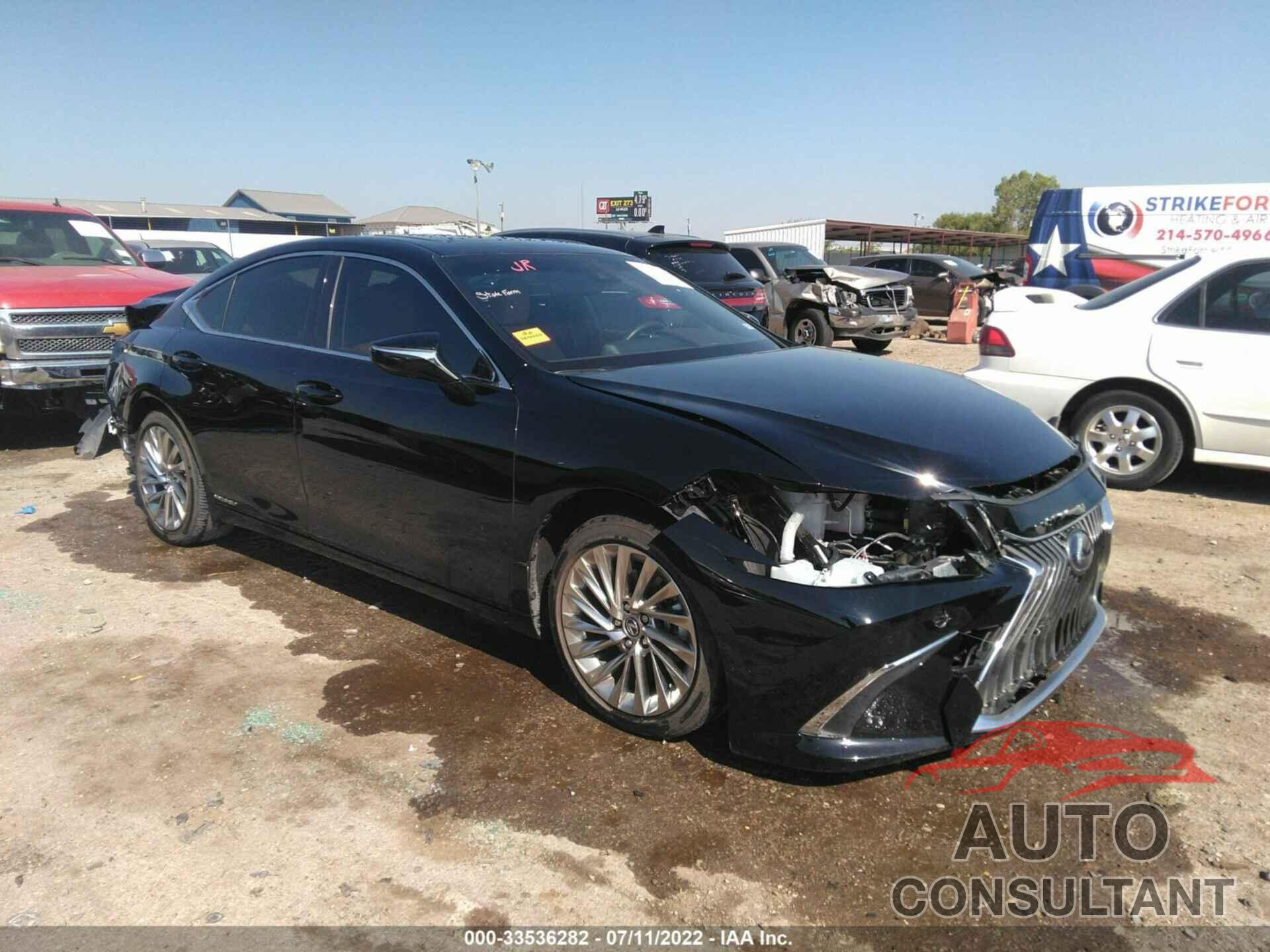 LEXUS ES 2019 - JTHB21B12K2034199