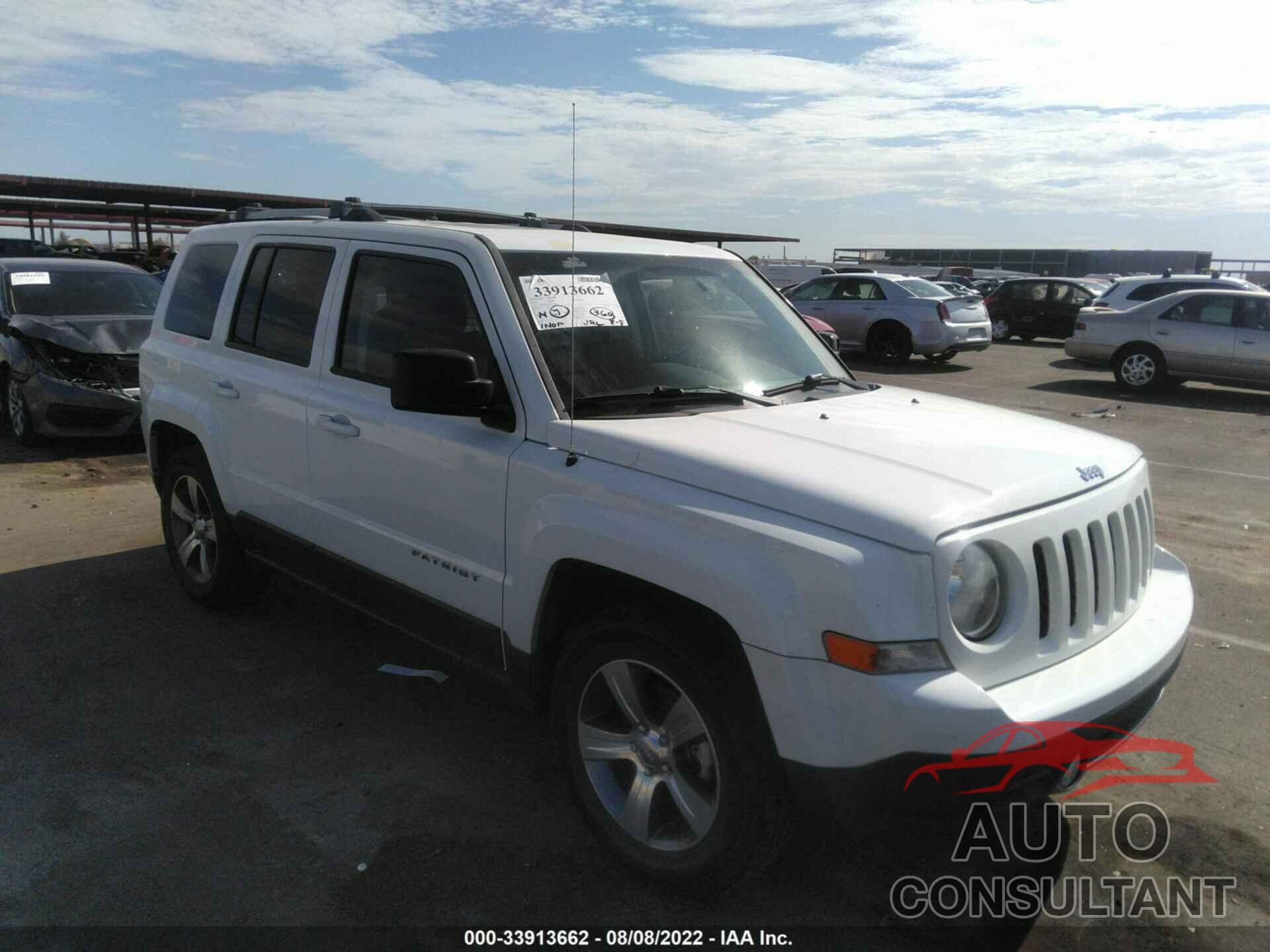 JEEP PATRIOT 2016 - 1C4NJPFA4GD655972