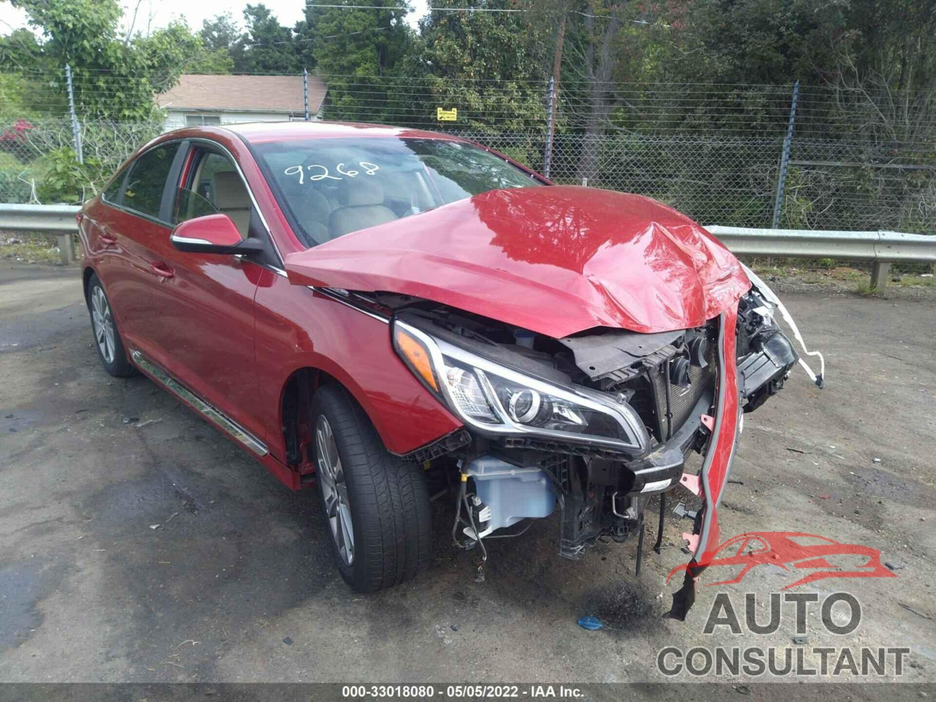 HYUNDAI SONATA 2017 - 5NPE34AF2HH509268
