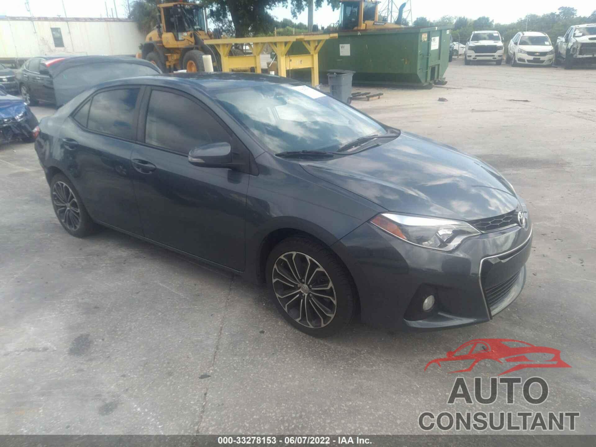 TOYOTA COROLLA 2016 - 2T1BURHE6GC630008