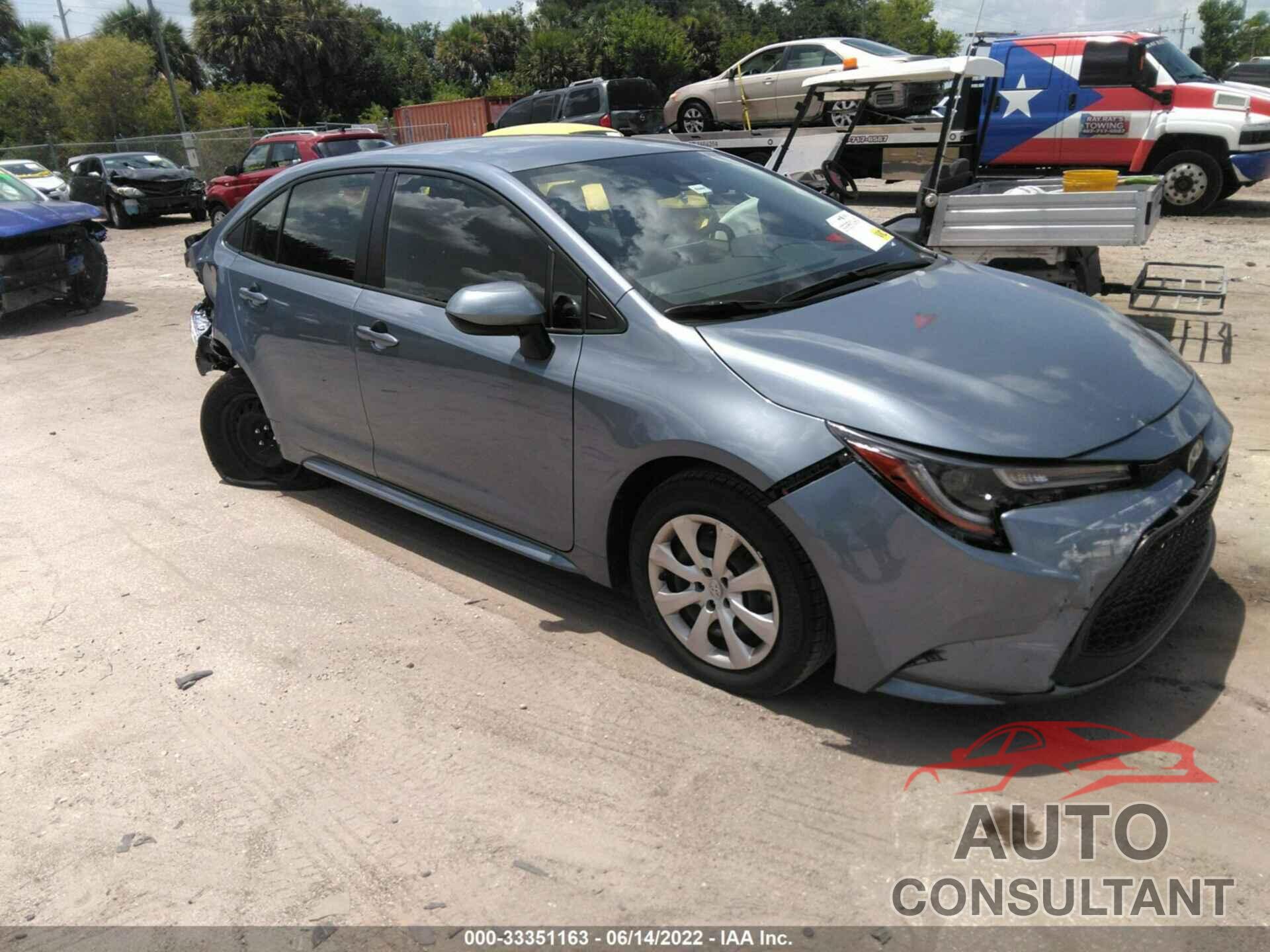 TOYOTA COROLLA 2022 - JTDEPMAE6NJ201423