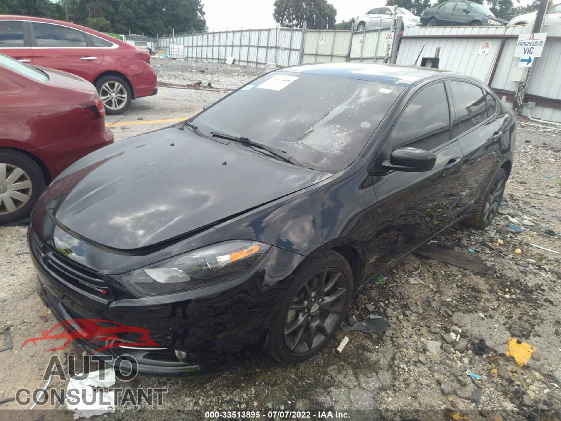 DODGE DART 2016 - 1C3CDFBB2GD531677