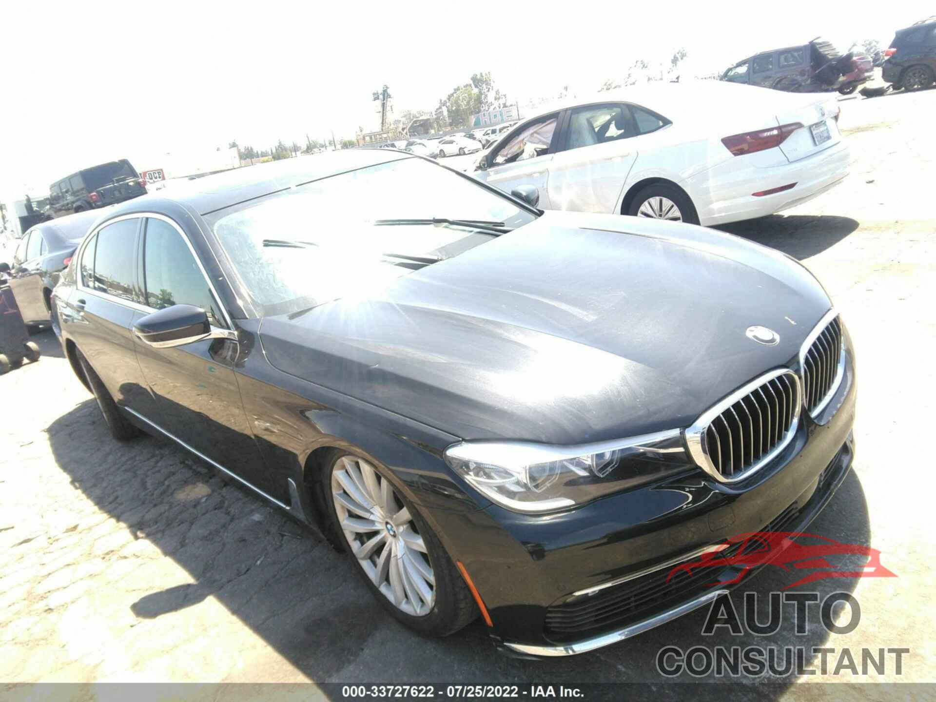 BMW 7 SERIES 2016 - WBA7E2C57GG504322