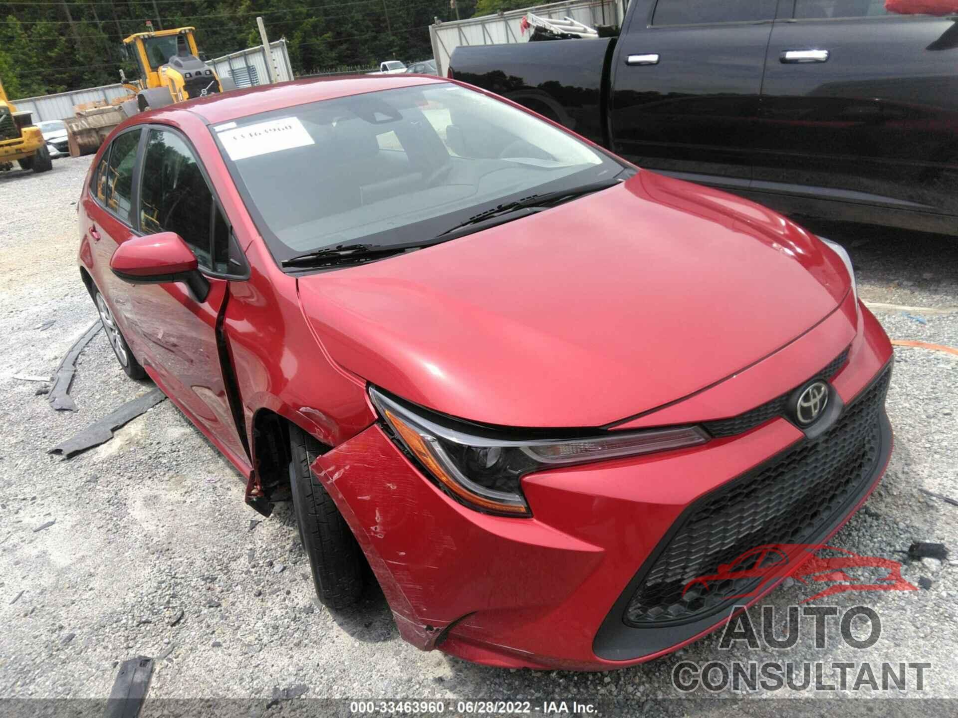 TOYOTA COROLLA 2020 - 5YFEPRAE4LP097312
