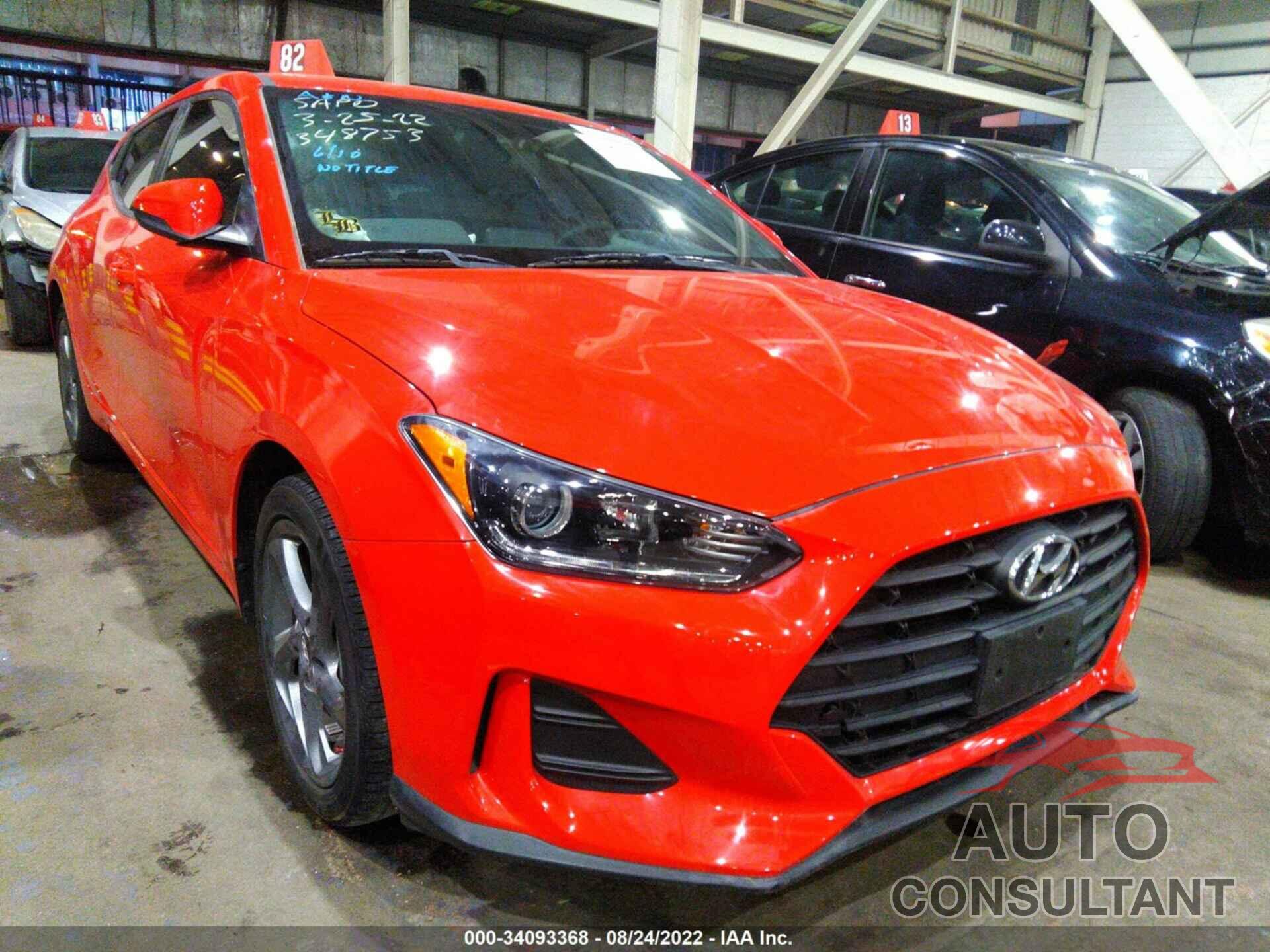 HYUNDAI VELOSTER 2019 - 00HTG6AF5KU006494