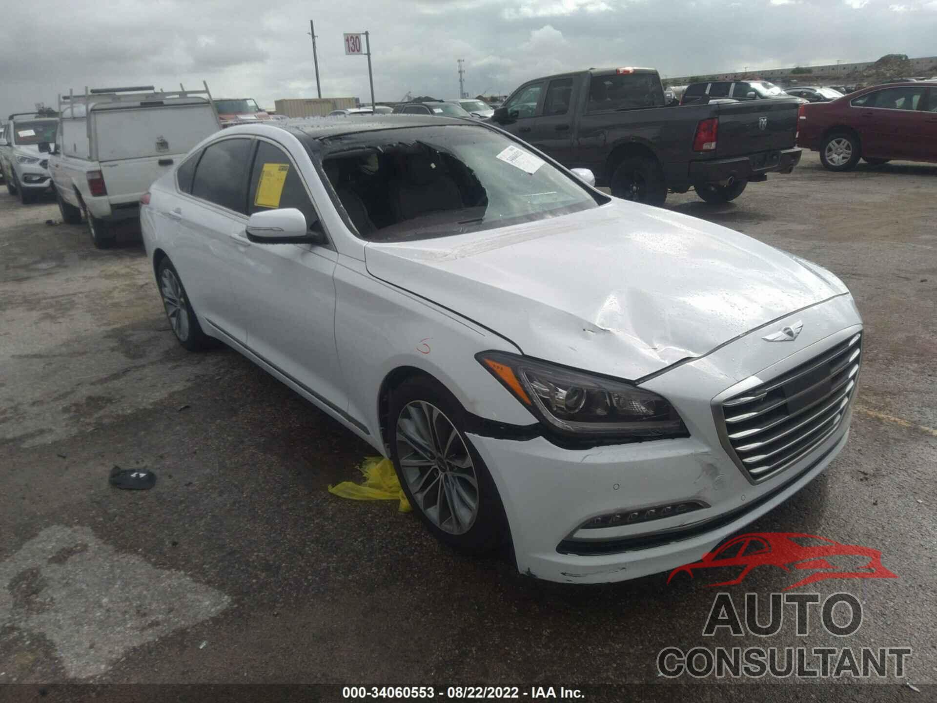 HYUNDAI GENESIS 2016 - KMHGN4JE5GU116777