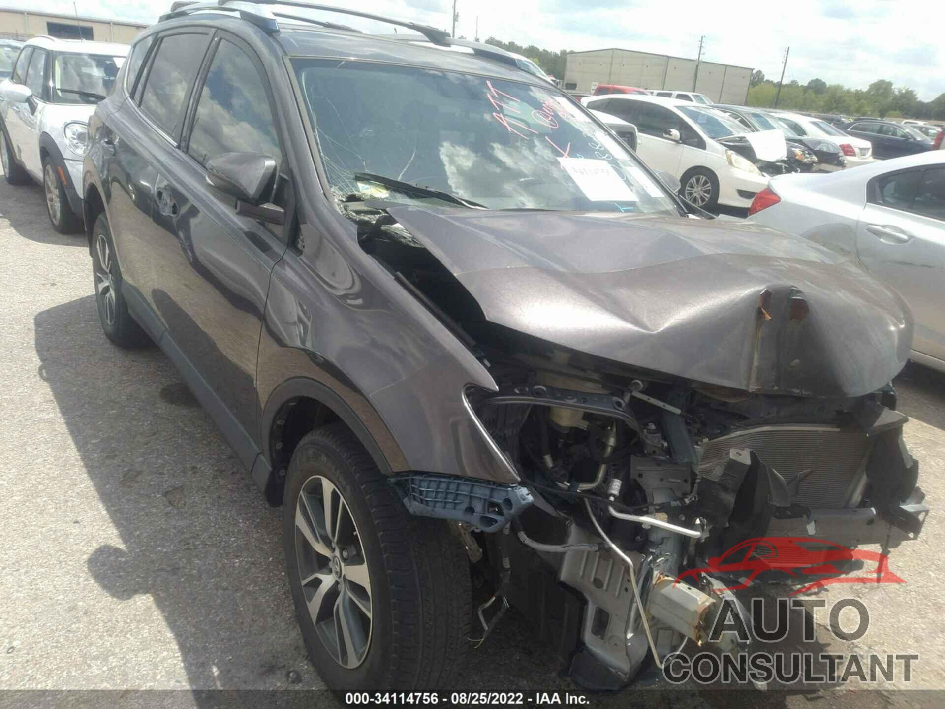 TOYOTA RAV4 2016 - JTMWFREV2GJ088359
