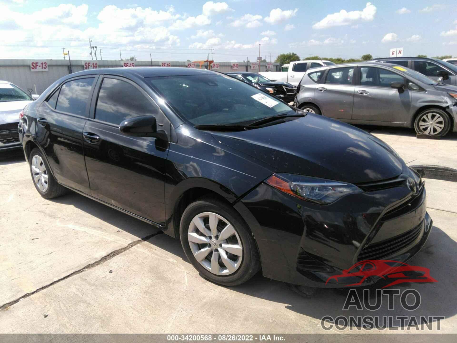 TOYOTA COROLLA 2019 - 5YFBURHE4KP933412