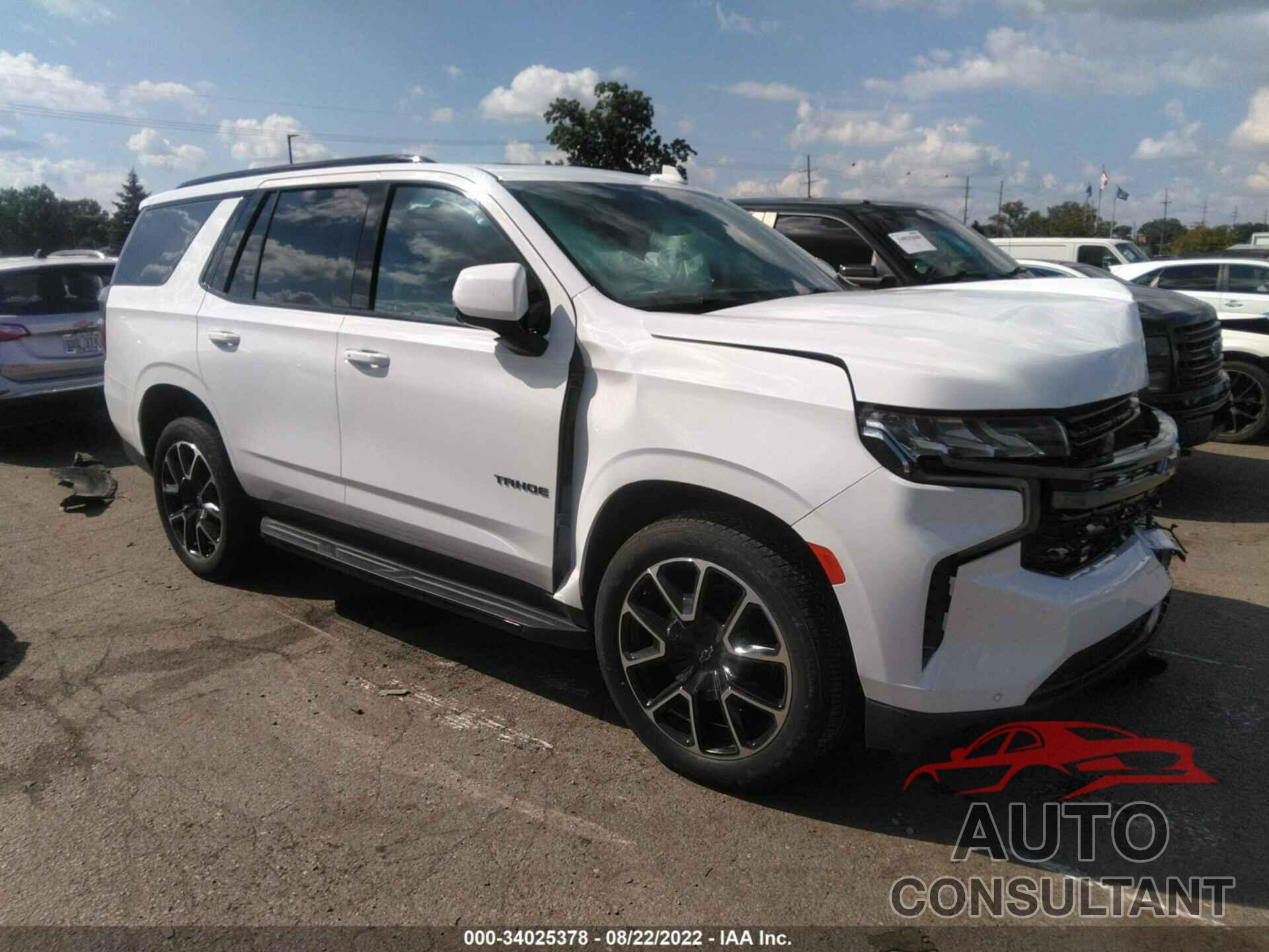 CHEVROLET TAHOE 2021 - 1GNSKRKD6MR214913