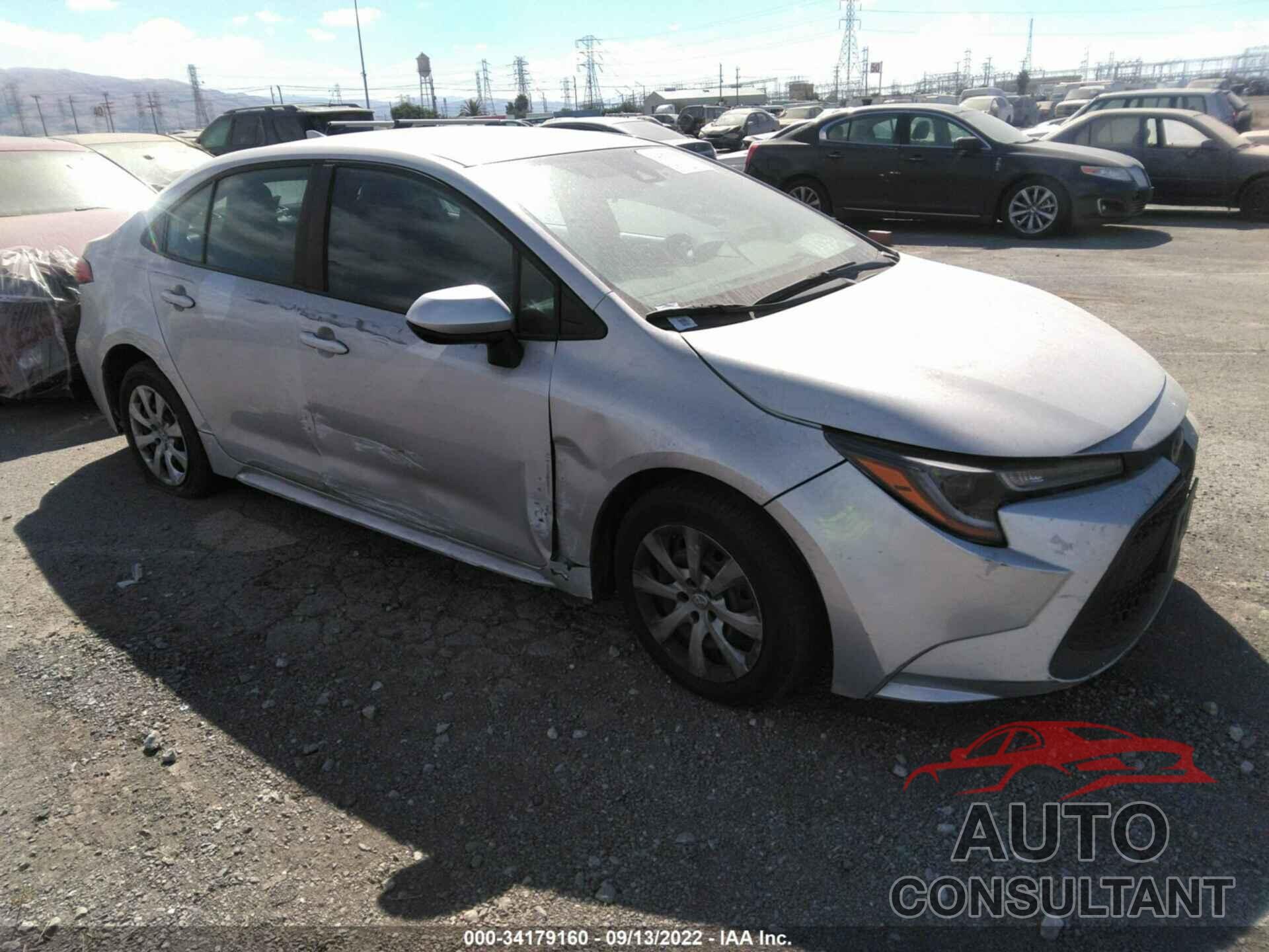 TOYOTA COROLLA 2020 - 5YFEPRAE7LP097711