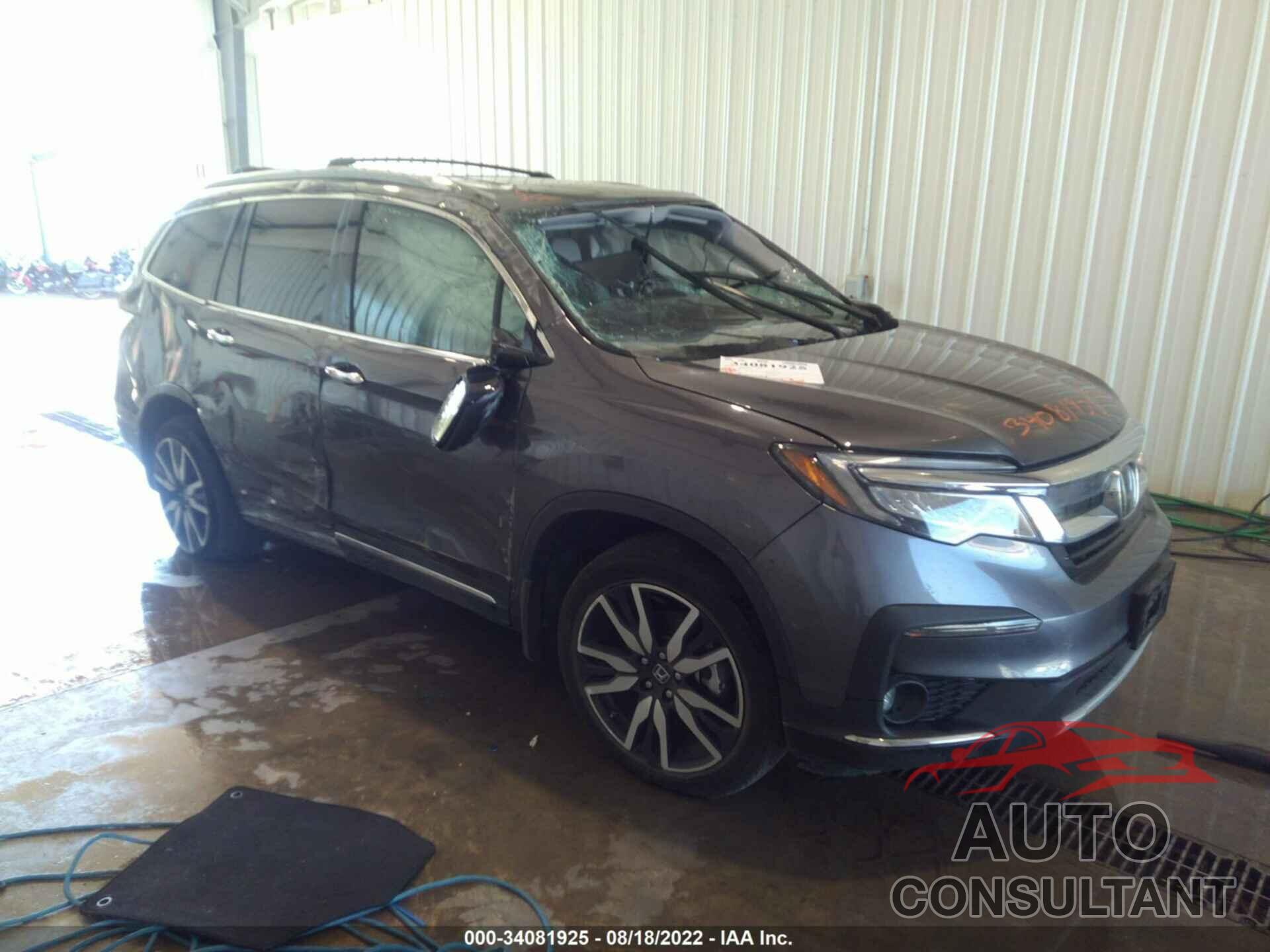 HONDA PILOT 2019 - 5FNYF6H07KB036488