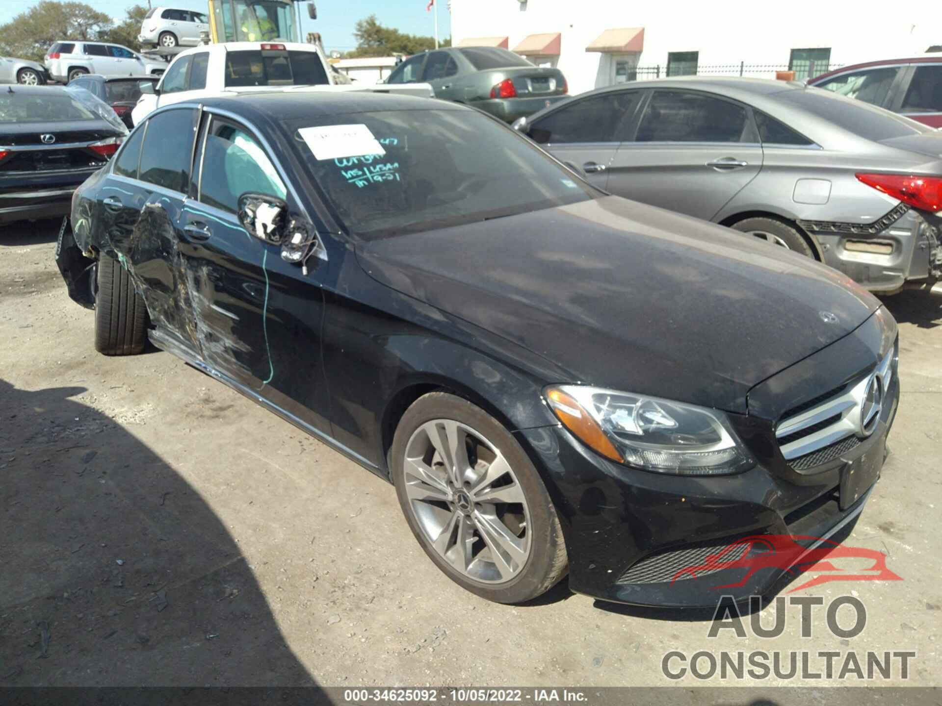 MERCEDES-BENZ C-CLASS 2018 - 55SWF4JB5JU262081