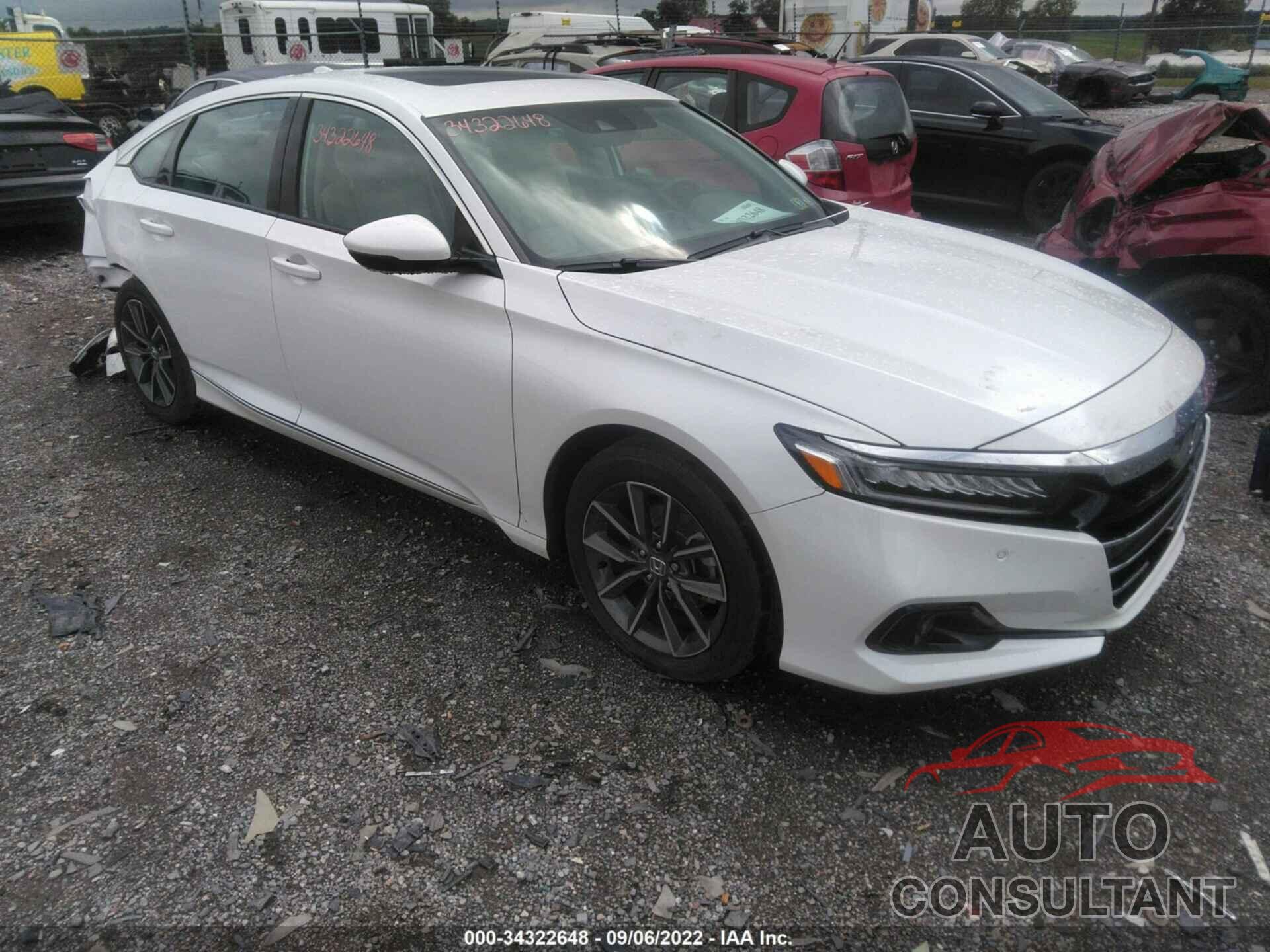 HONDA ACCORD SEDAN 2021 - 1HGCV1F5XMA064216