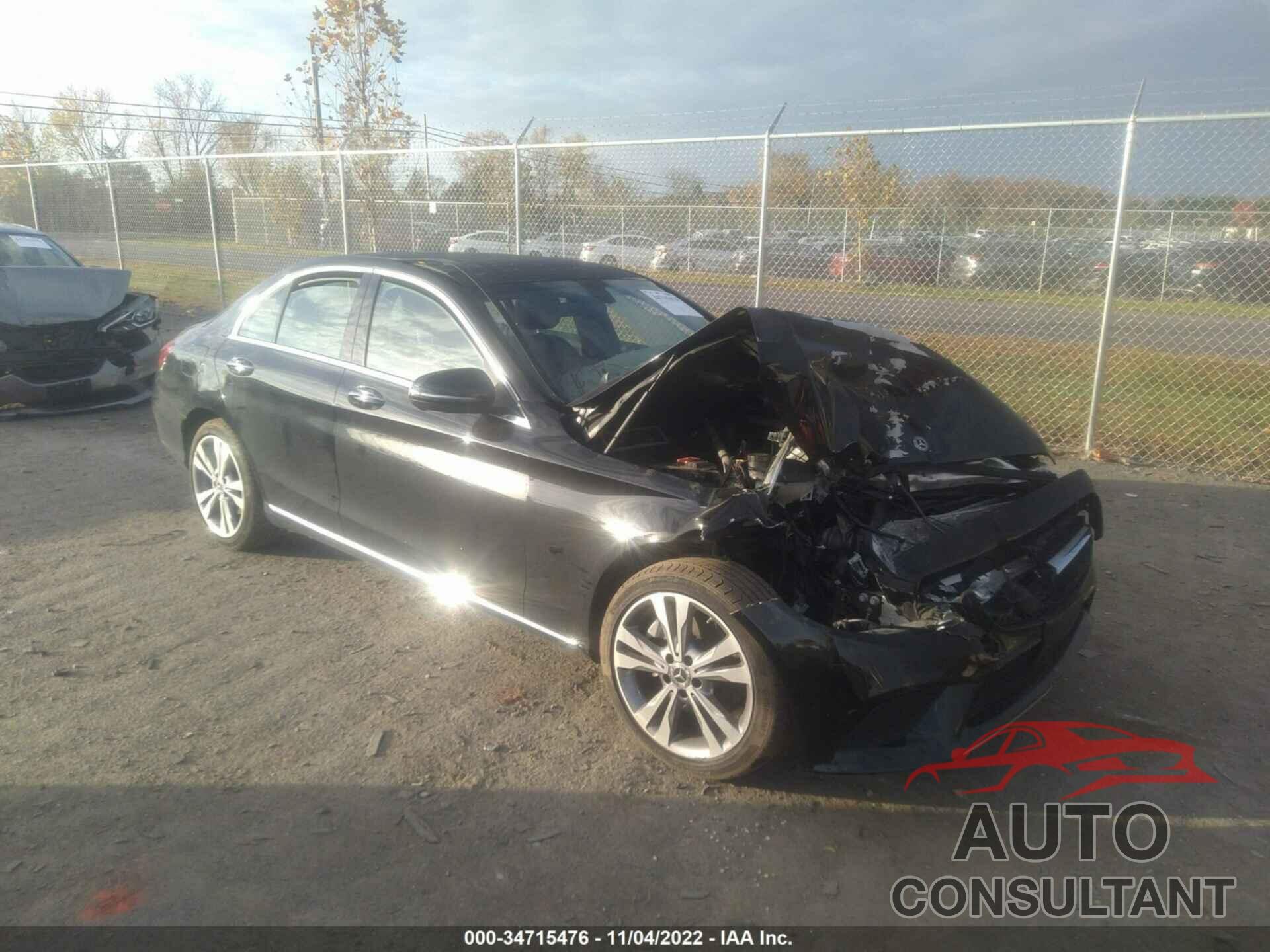 MERCEDES-BENZ C-CLASS 2019 - 55SWF8EB1KU294416