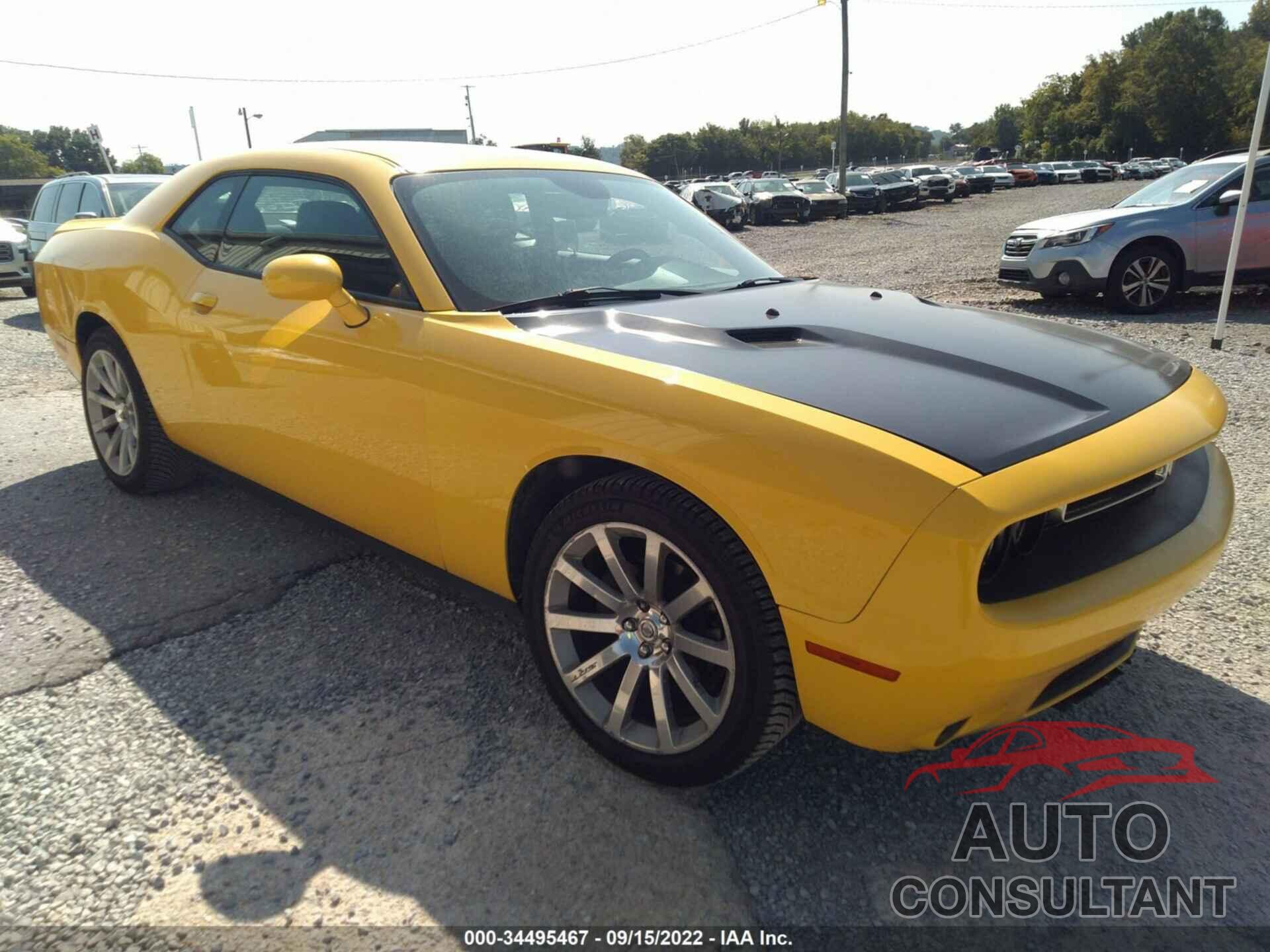 DODGE CHALLENGER 2019 - 2C3CDZAG8KH534609