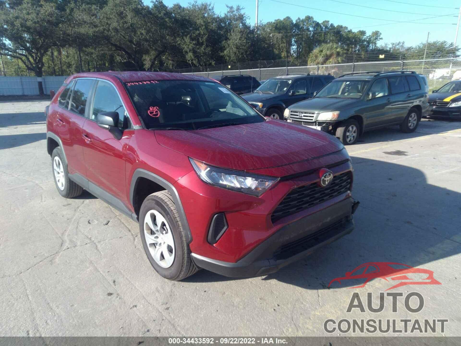 TOYOTA RAV4 2022 - 2T3F1RFV6NW263837