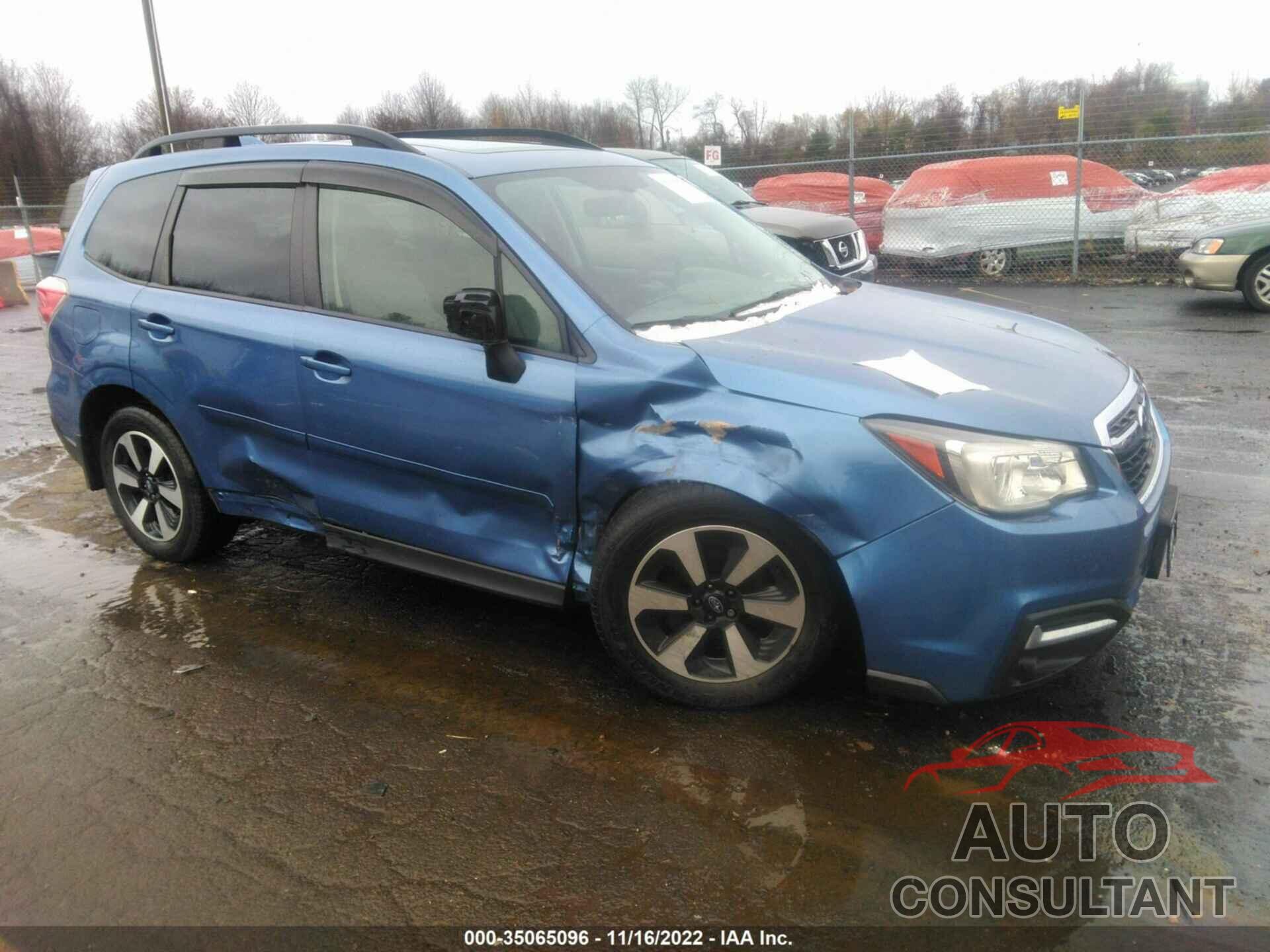 SUBARU FORESTER 2018 - JF2SJAEC0JH437080