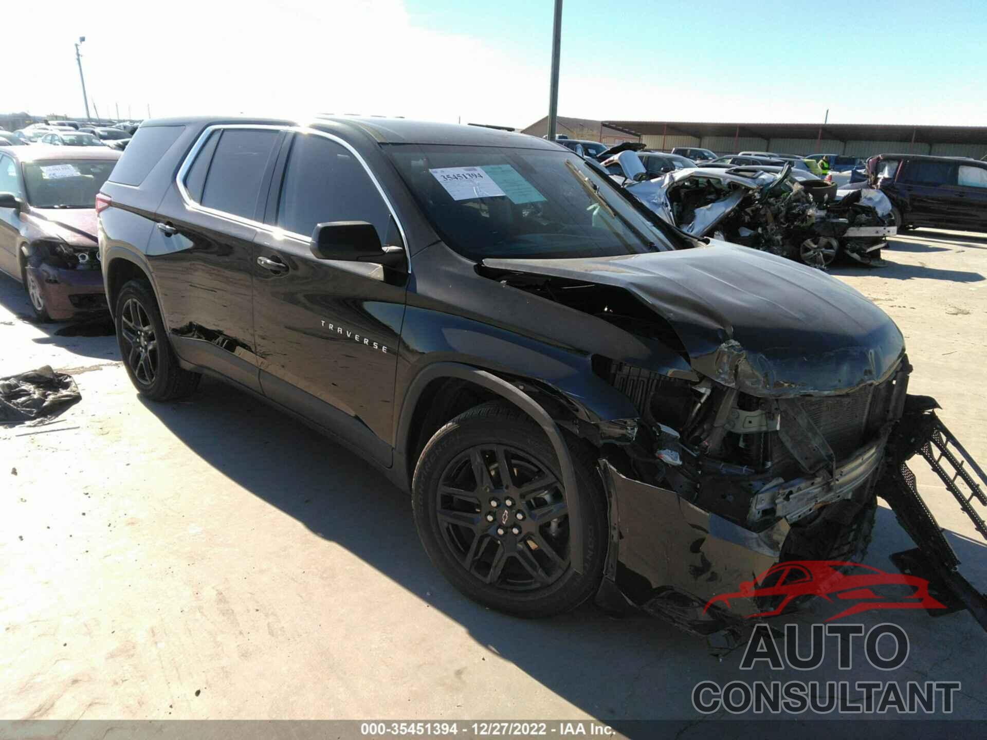 CHEVROLET TRAVERSE 2021 - 1GNEVFKW7MJ269115