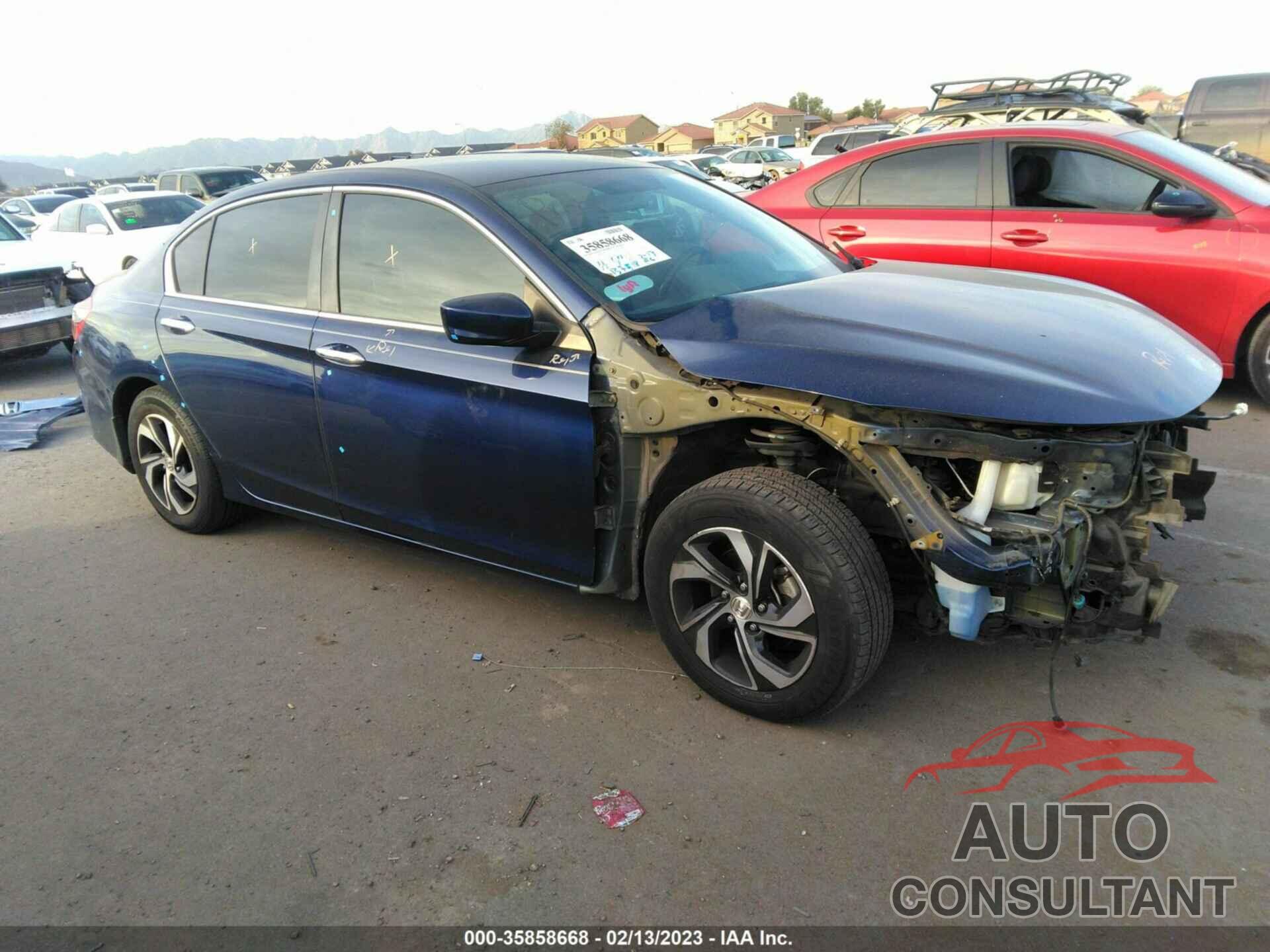 HONDA ACCORD SEDAN 2016 - 1HGCR2F33GA041048