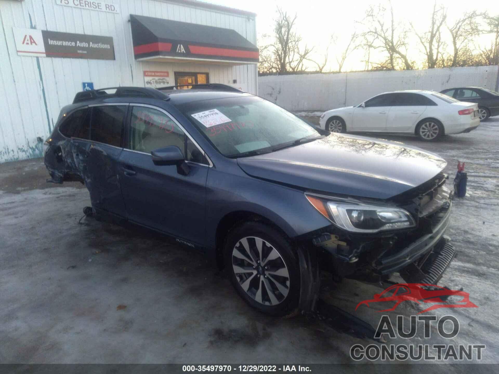 SUBARU OUTBACK 2015 - 4S4BSBJC4F3256510