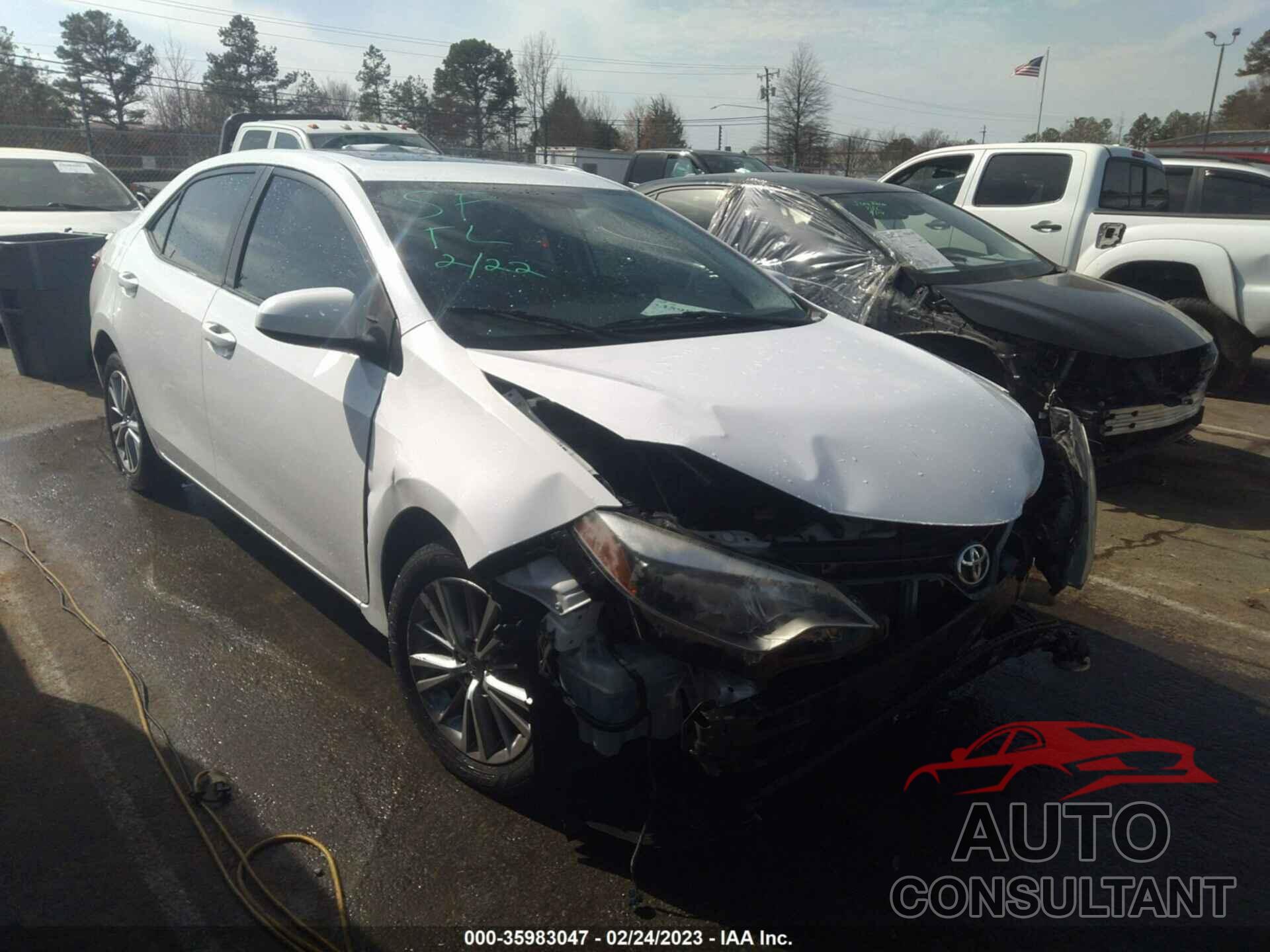 TOYOTA COROLLA 2015 - 2T1BURHE8FC429001