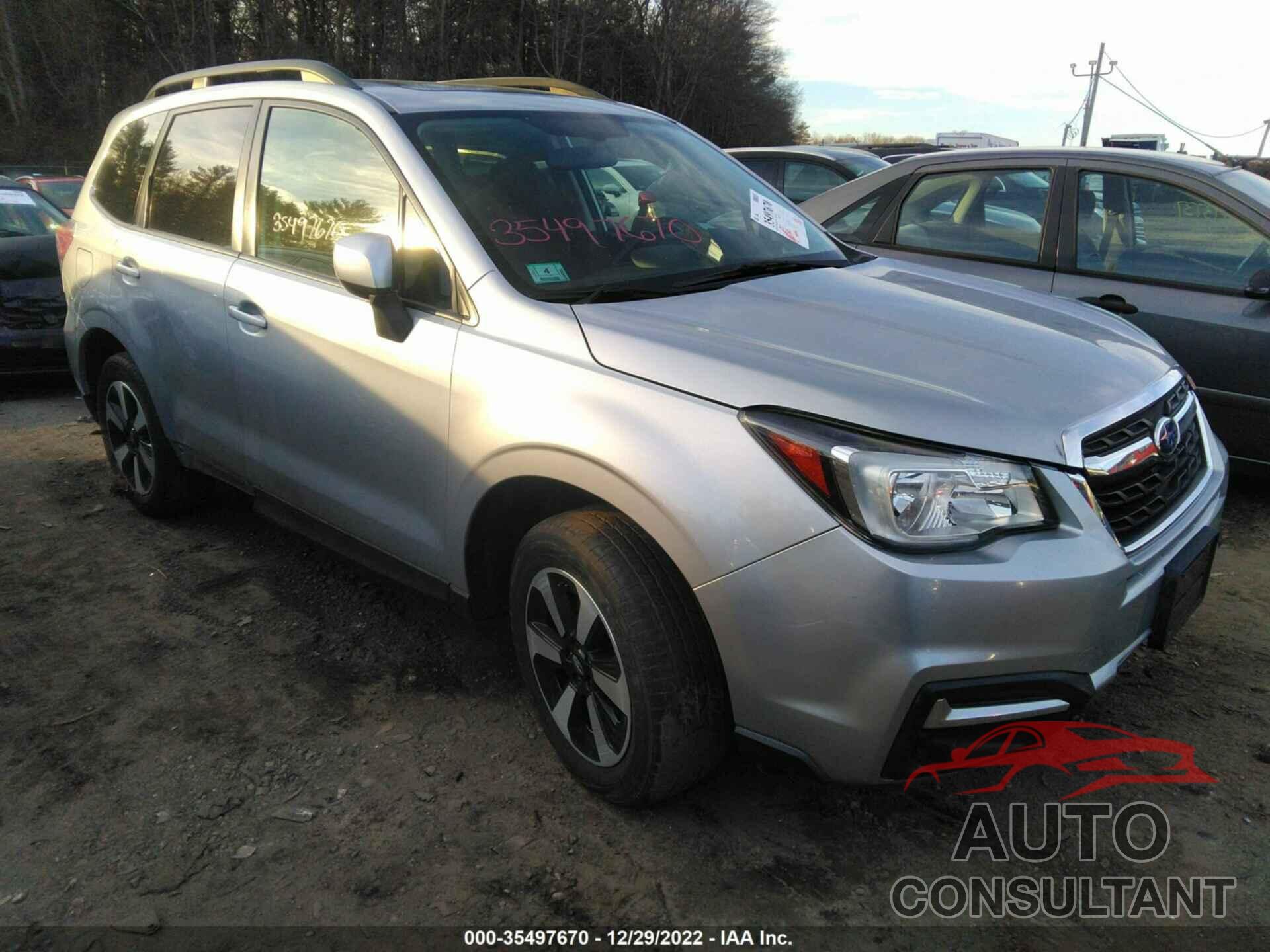 SUBARU FORESTER 2017 - JF2SJAEC4HH489581