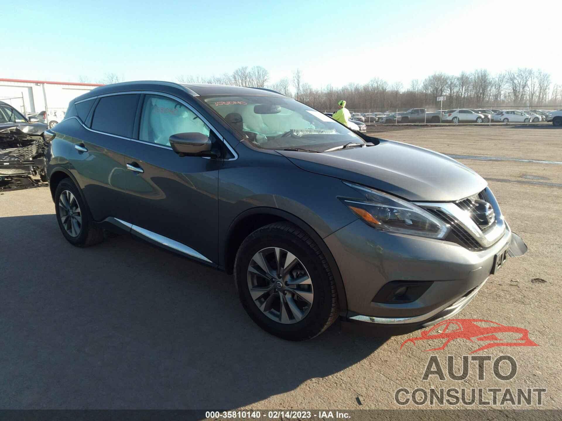 NISSAN MURANO 2018 - 5N1AZ2MH9JN187518