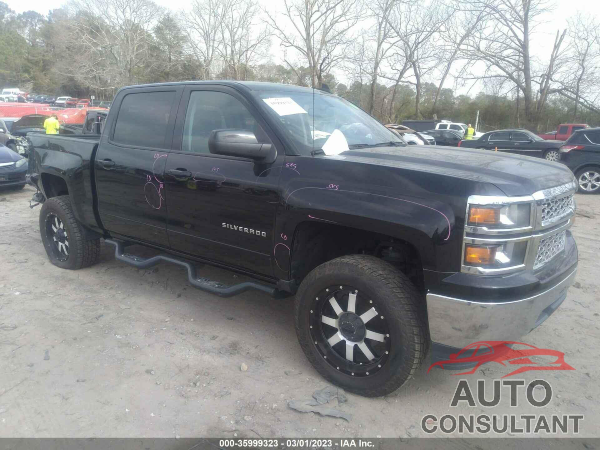 CHEVROLET SILVERADO 1500 2015 - 3GCPCREC1FG110752