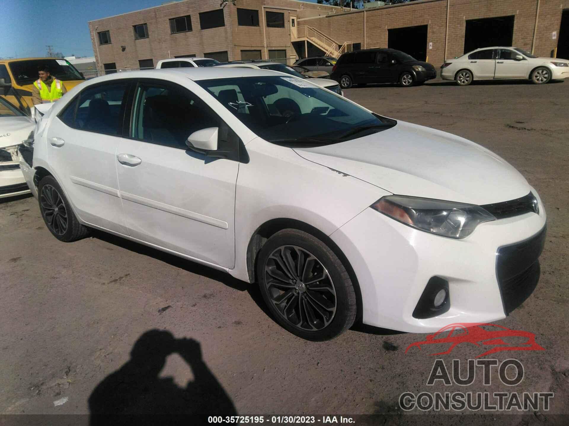 TOYOTA COROLLA 2016 - 5YFBURHE1GP464870