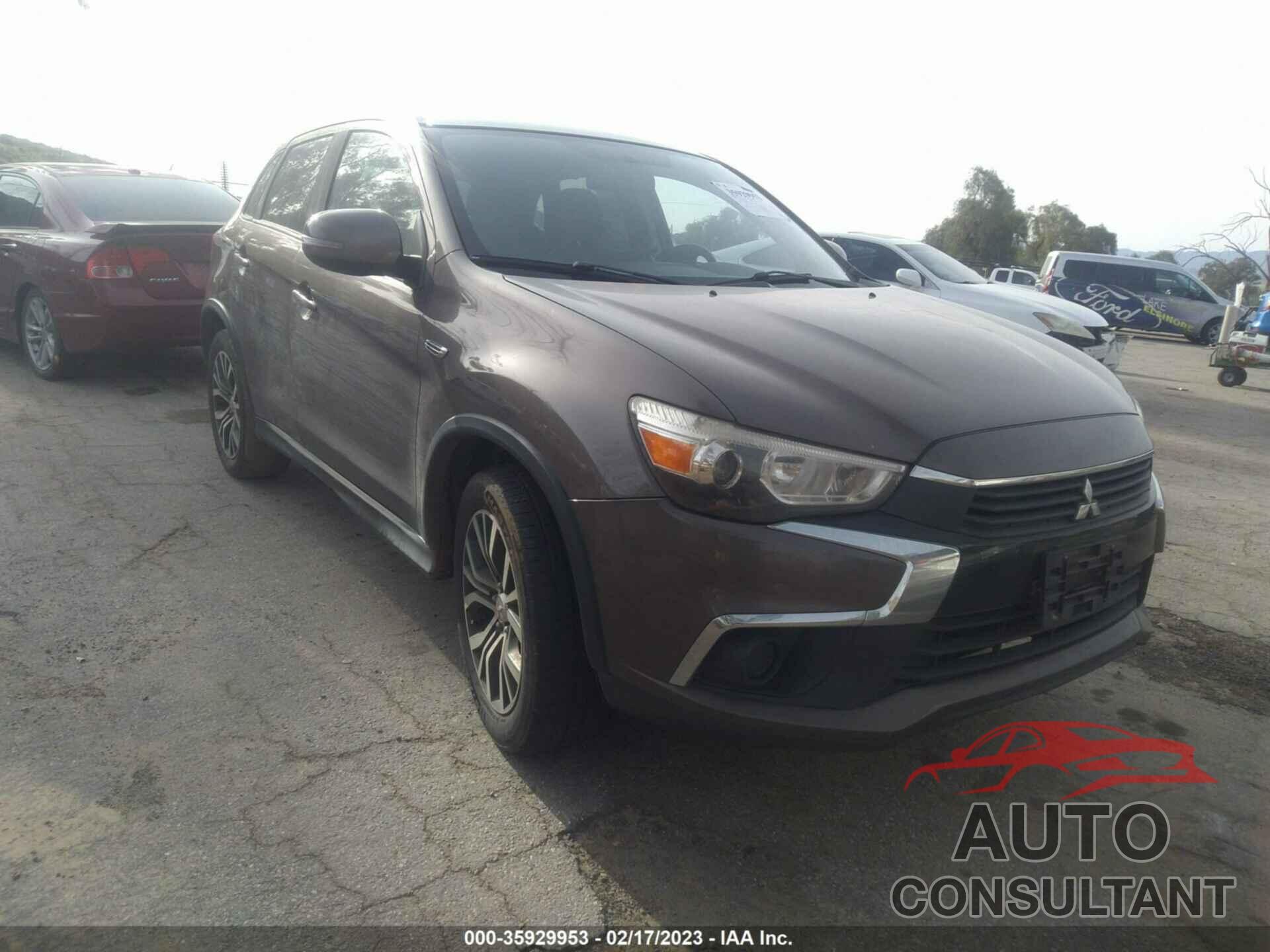 MITSUBISHI OUTLANDER SPORT 2016 - JA4AP3AU5GZ058611