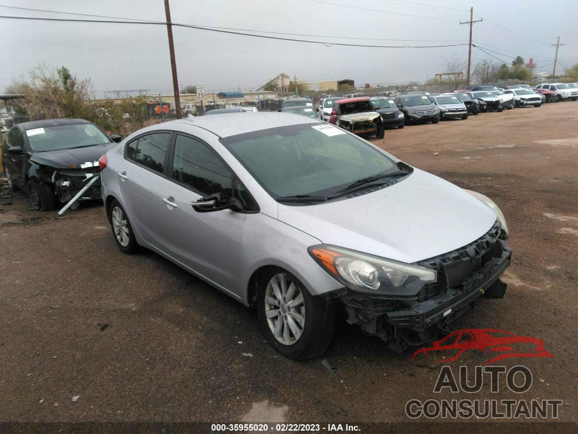 KIA FORTE 2016 - KNAFX4A62G5554750