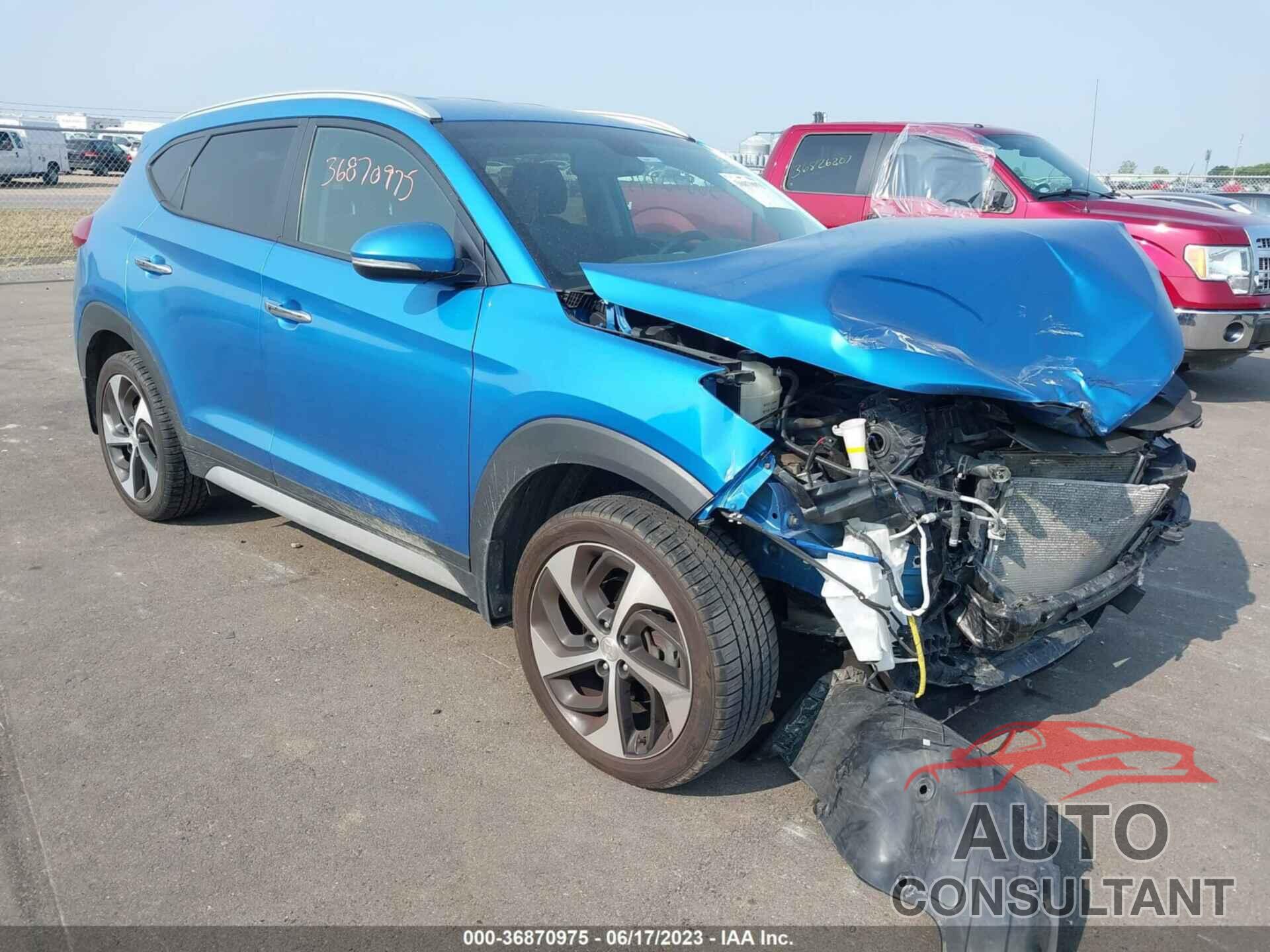 HYUNDAI TUCSON 2017 - KM8J3CA22HU446972