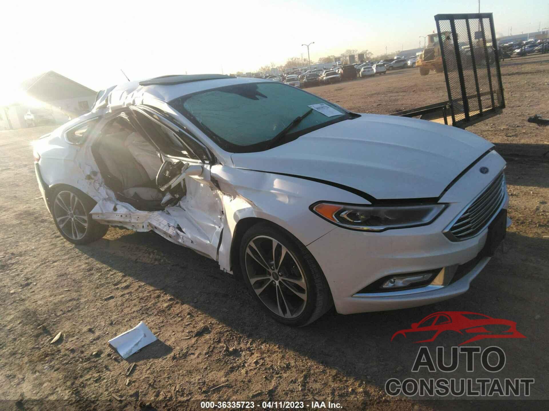 FORD FUSION 2017 - 3FA6P0K95HR139186