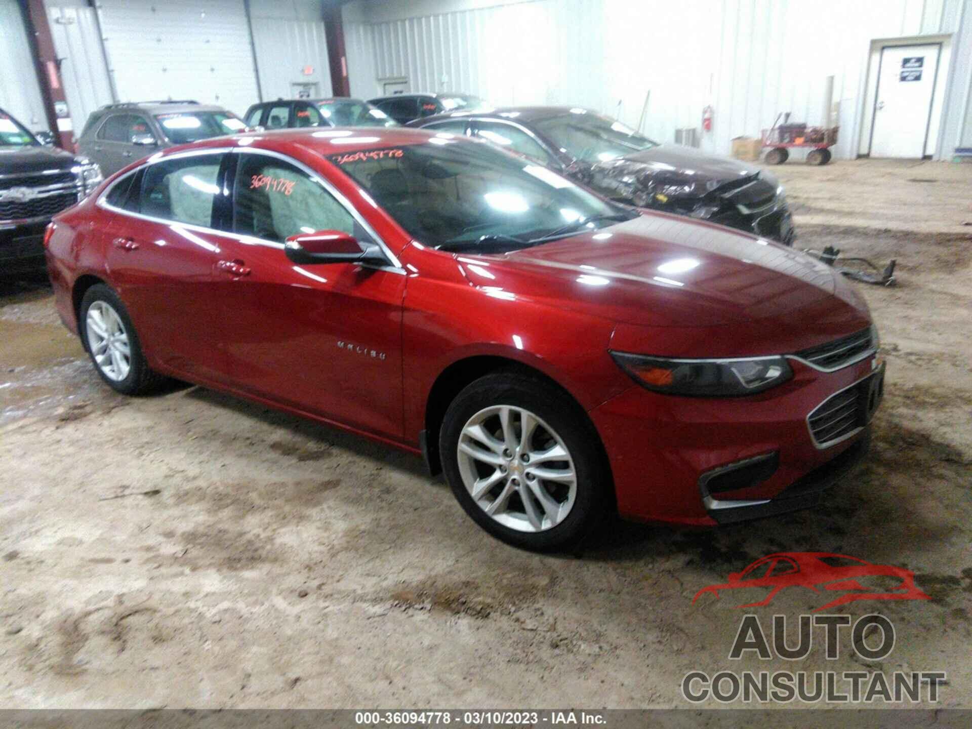 CHEVROLET MALIBU 2017 - 1G1ZE5ST5HF193406