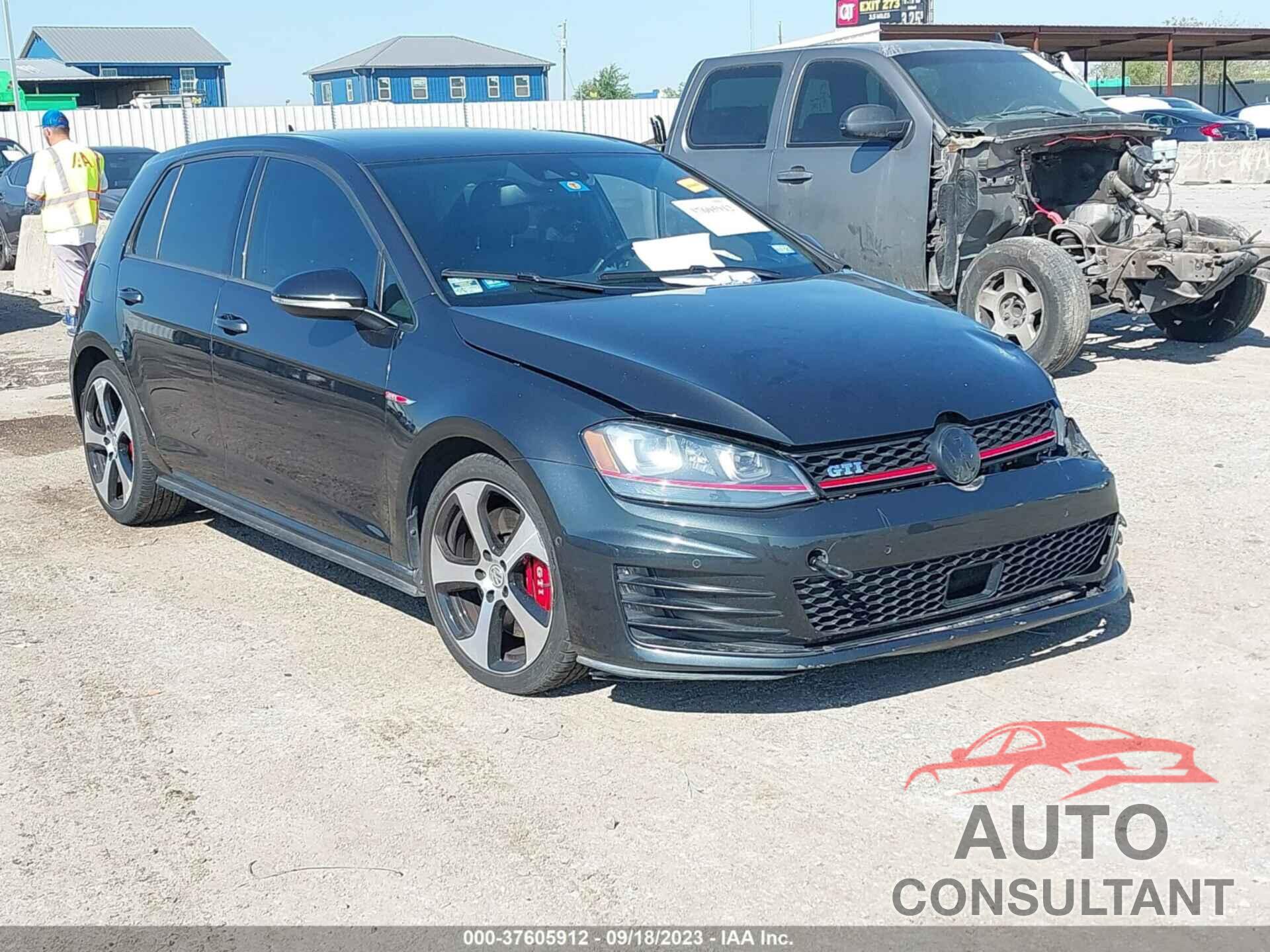 VOLKSWAGEN GOLF GTI 2016 - 3VW447AU3GM009151