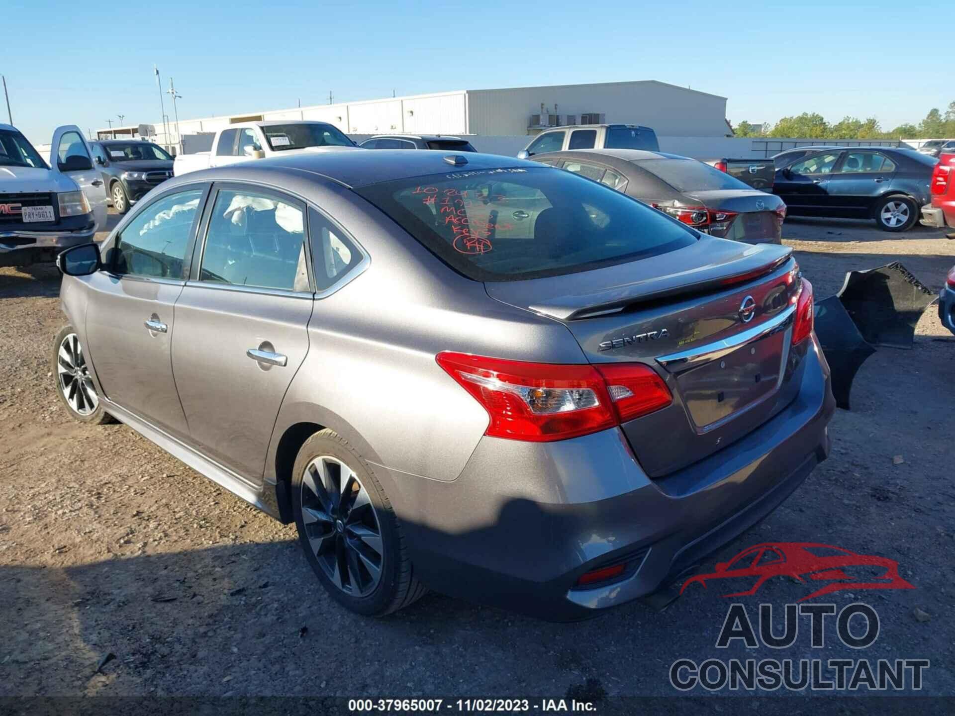 NISSAN SENTRA 2019 - 3N1AB7AP8KY321640