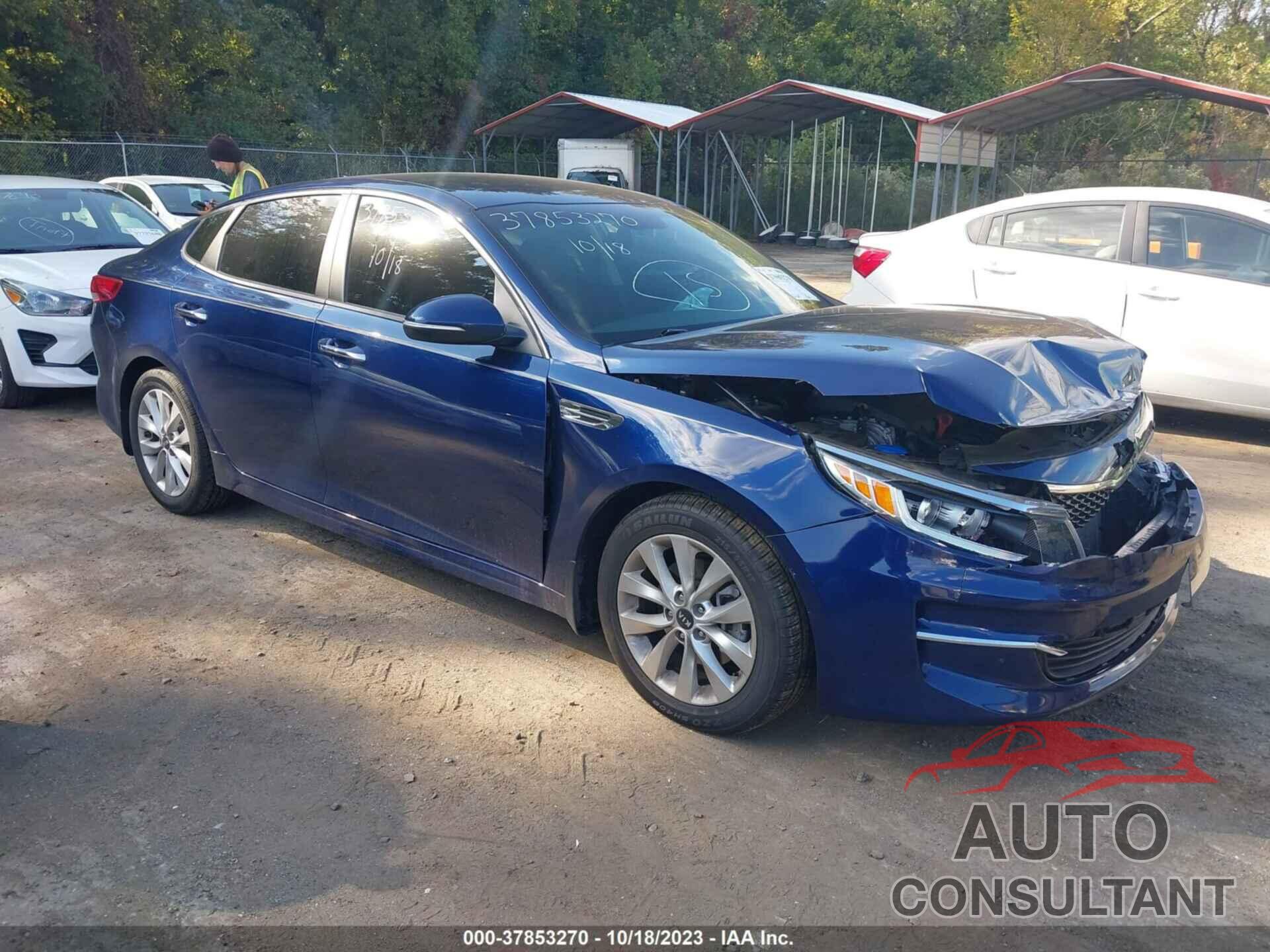 KIA OPTIMA 2018 - 5XXGT4L36JG254332