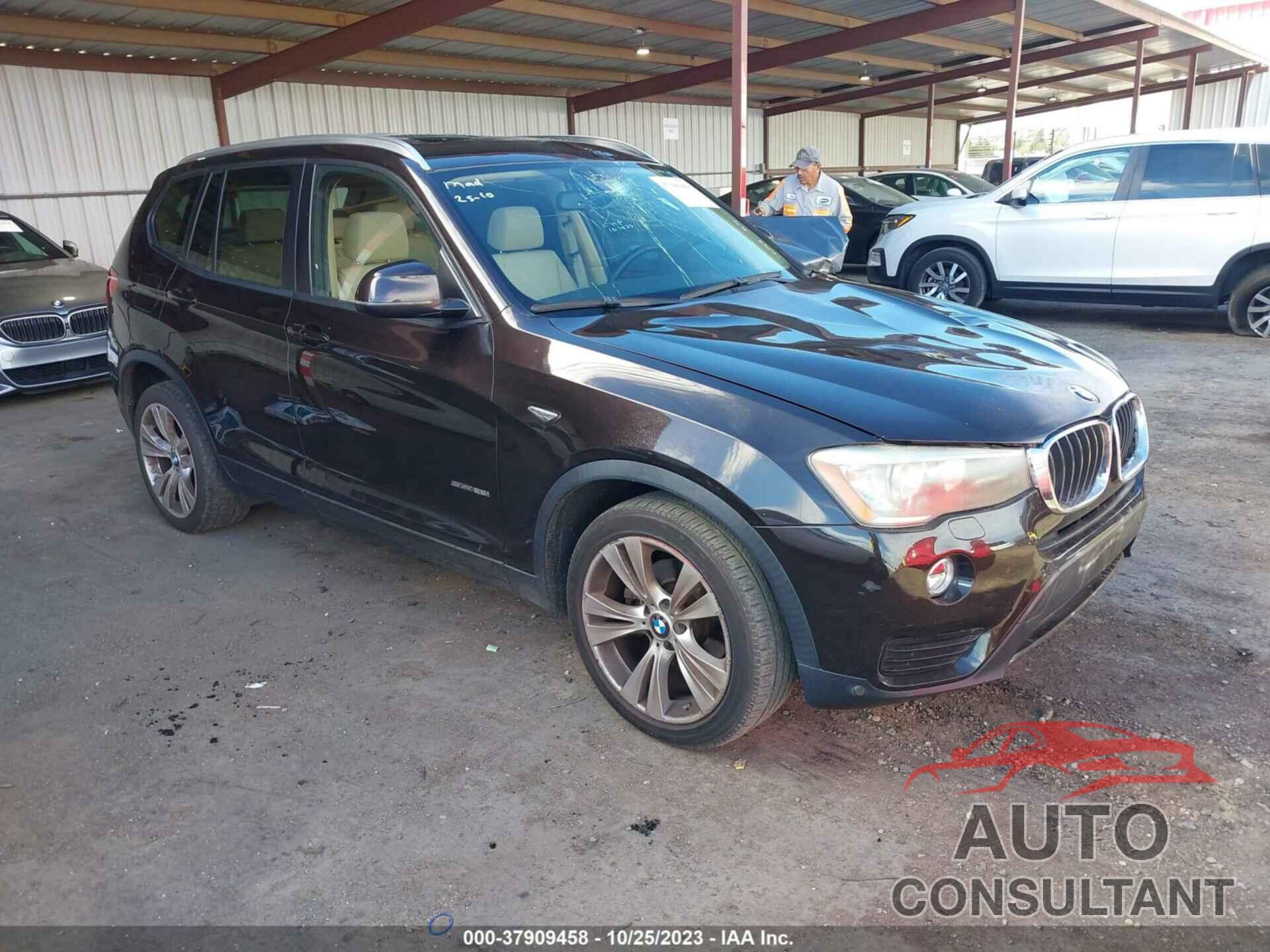 BMW X3 2016 - 5UXWZ7C58G0T43180