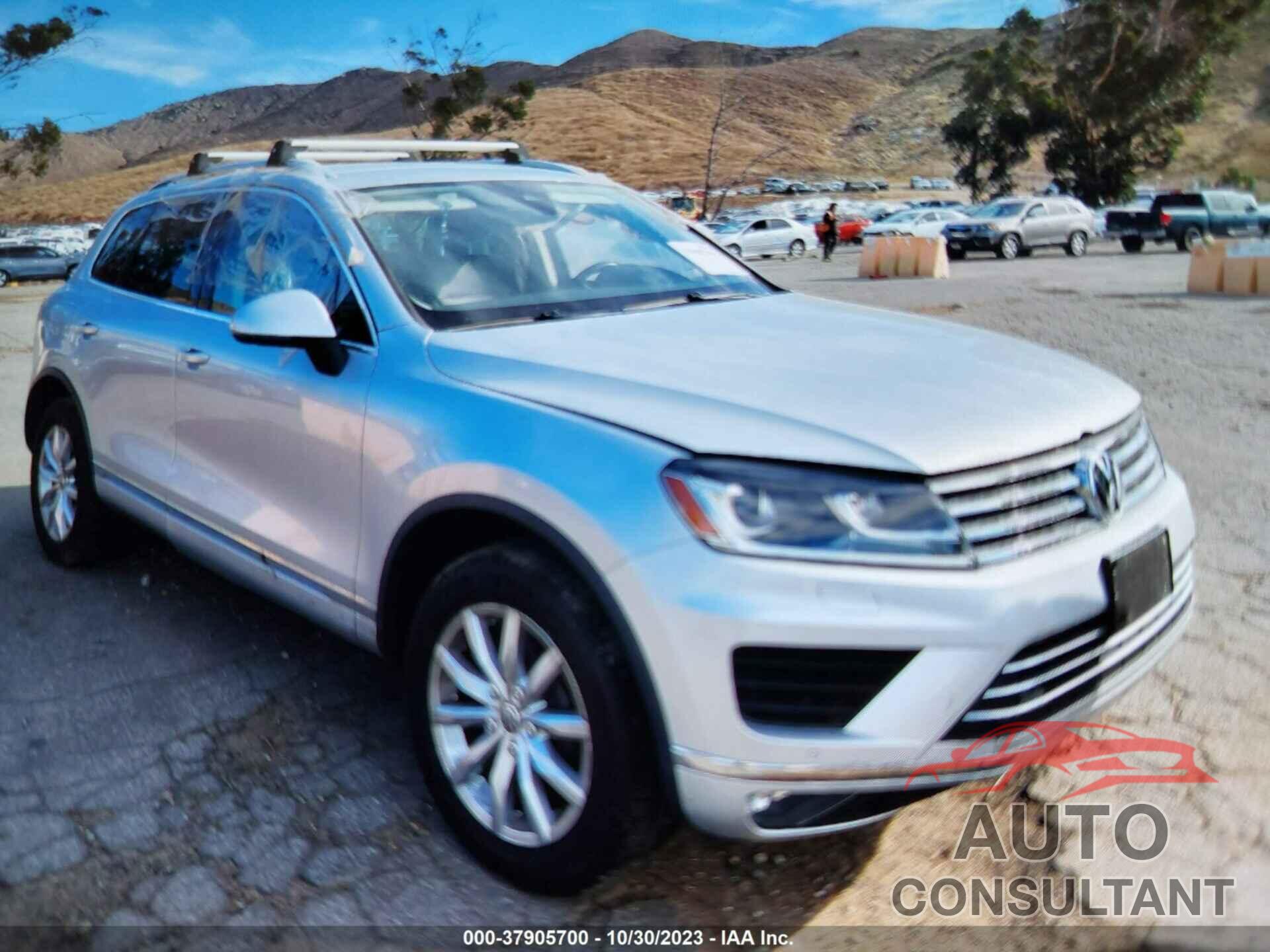 VOLKSWAGEN TOUAREG 2017 - WVGEF7BP4HD001787