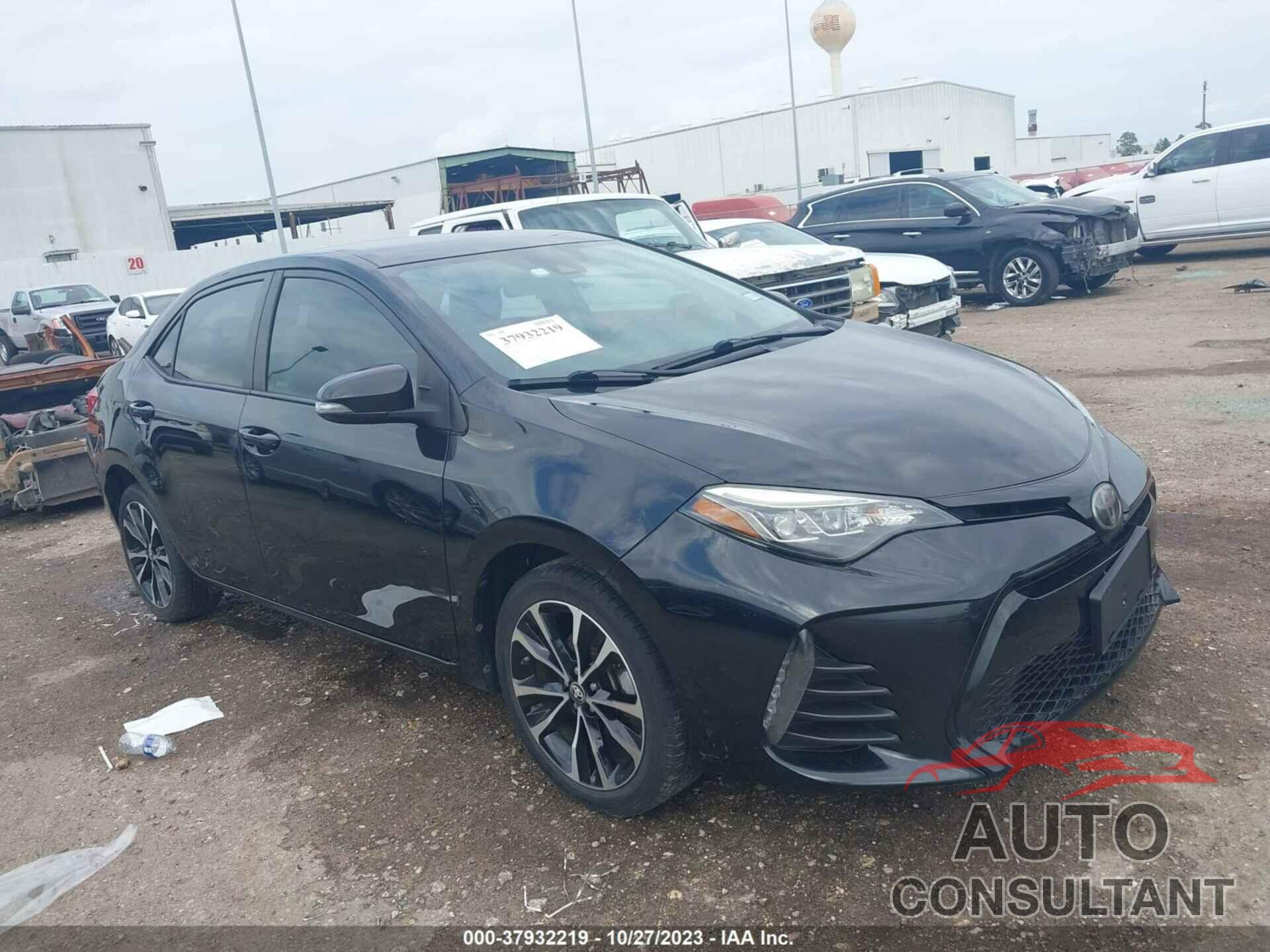 TOYOTA COROLLA 2019 - 5YFBURHE4KP903438