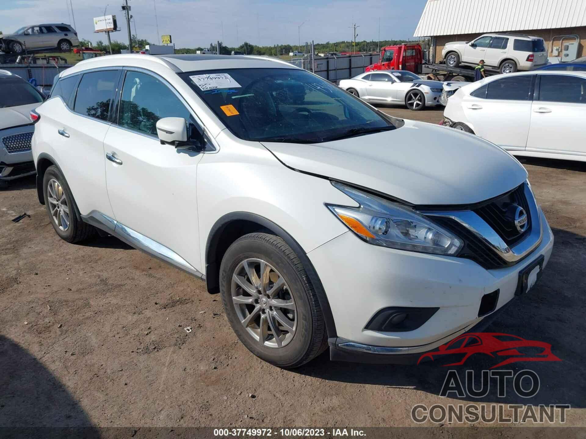 NISSAN MURANO 2016 - 5N1AZ2MH1GN143182