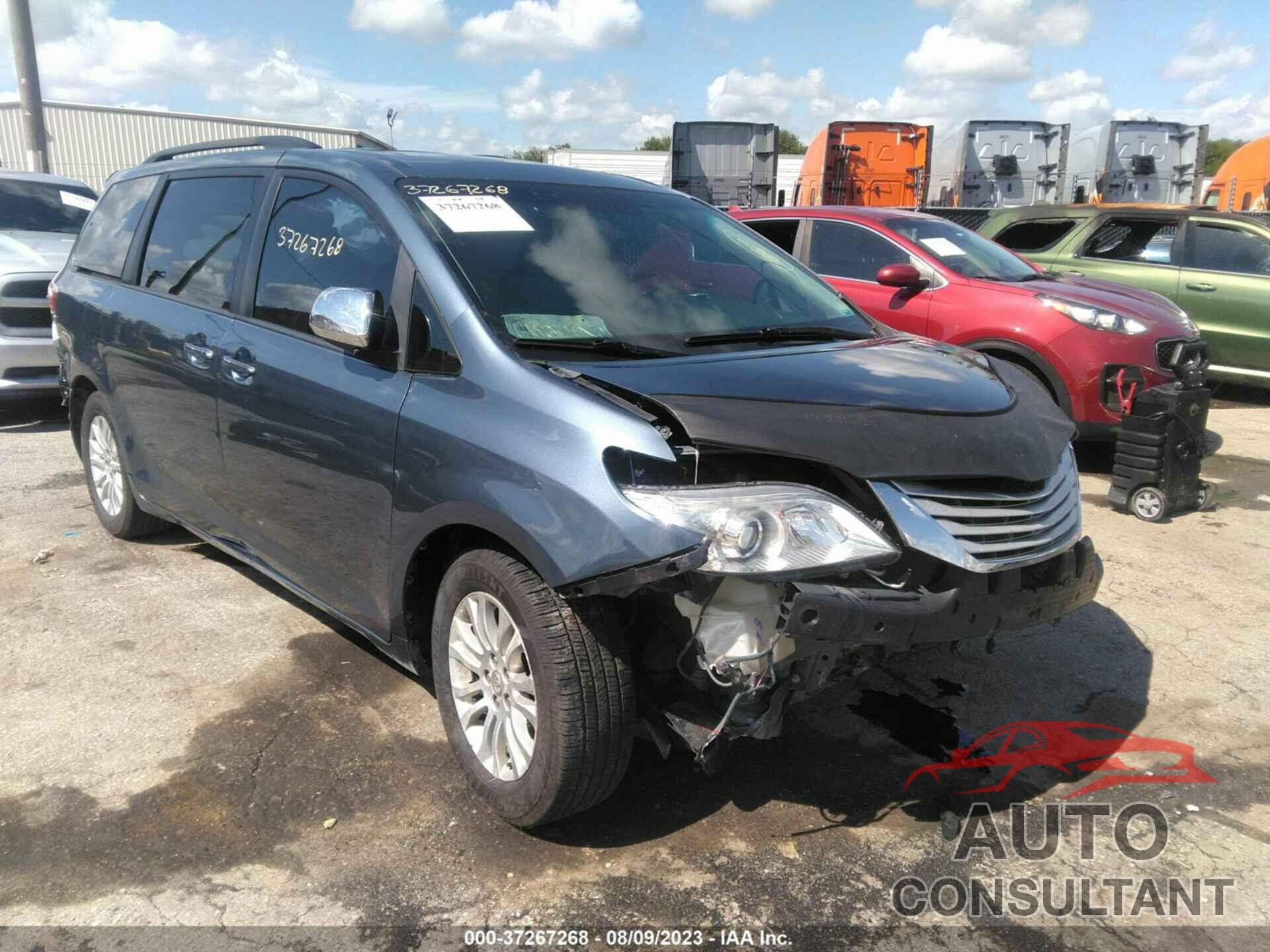 TOYOTA SIENNA 2017 - 5TDYZ3DC9HS791071