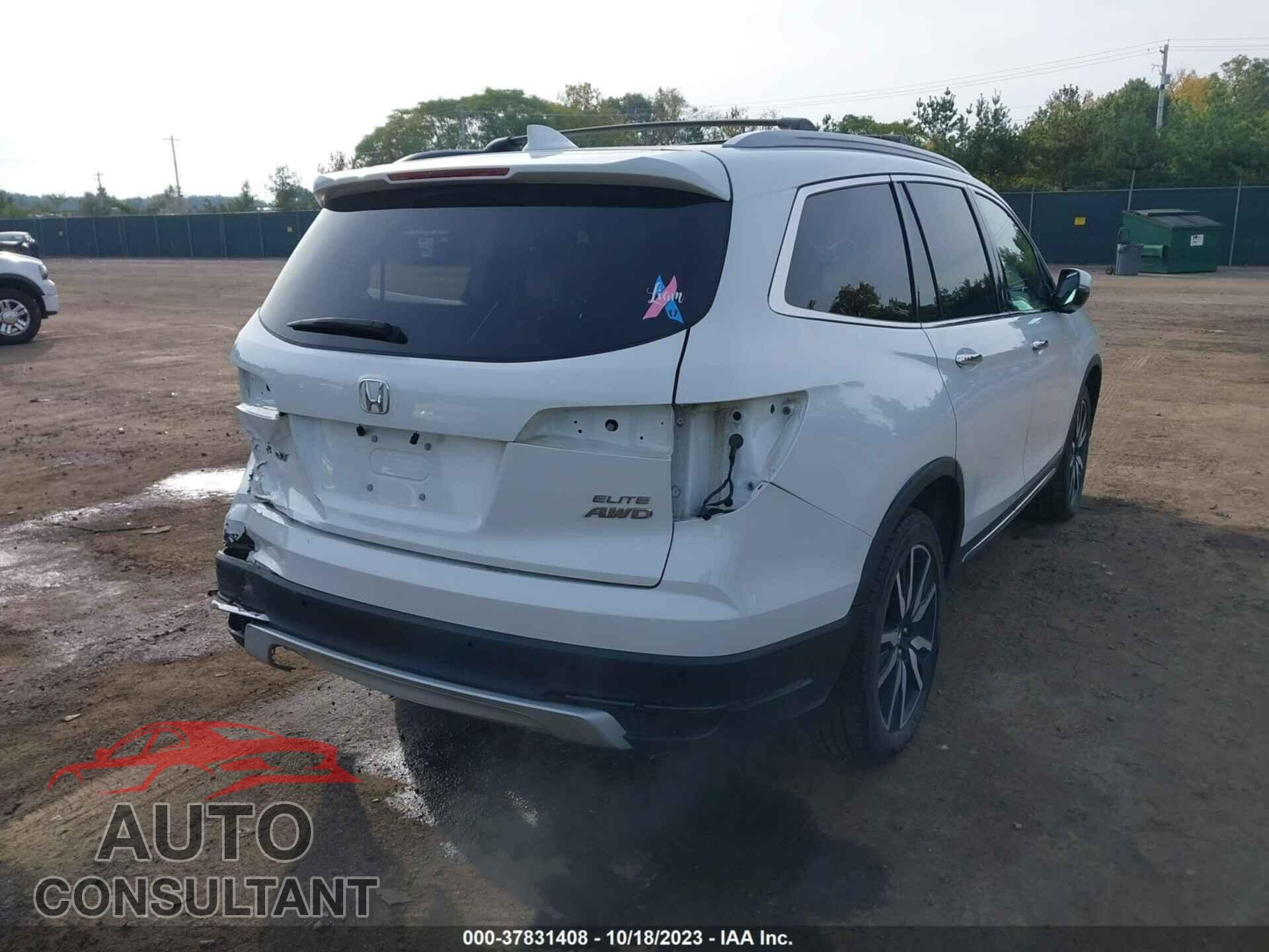 HONDA PILOT 2020 - 5FNYF6H03LB057145