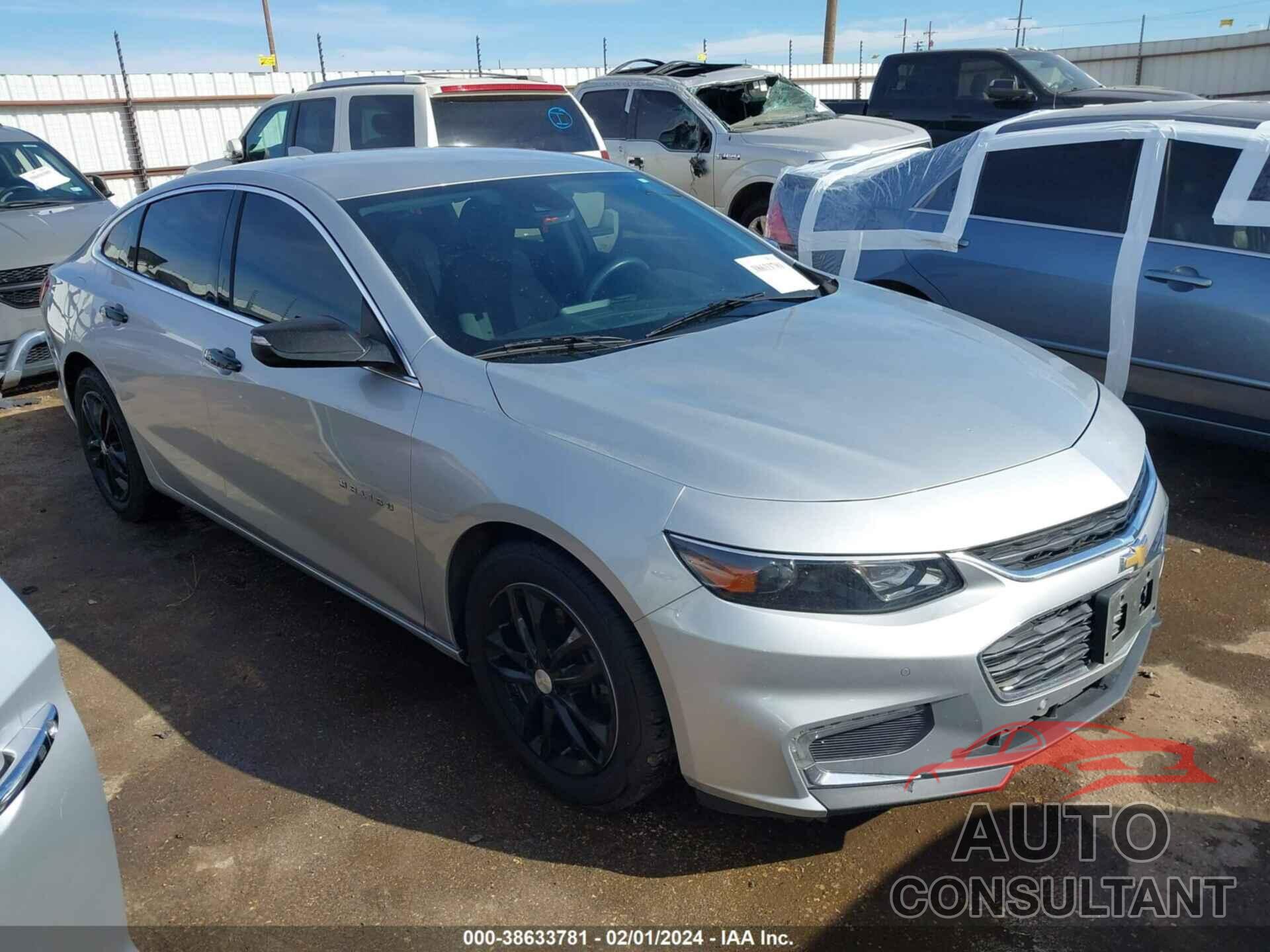 CHEVROLET MALIBU 2017 - 1G1ZE5ST7HF118710